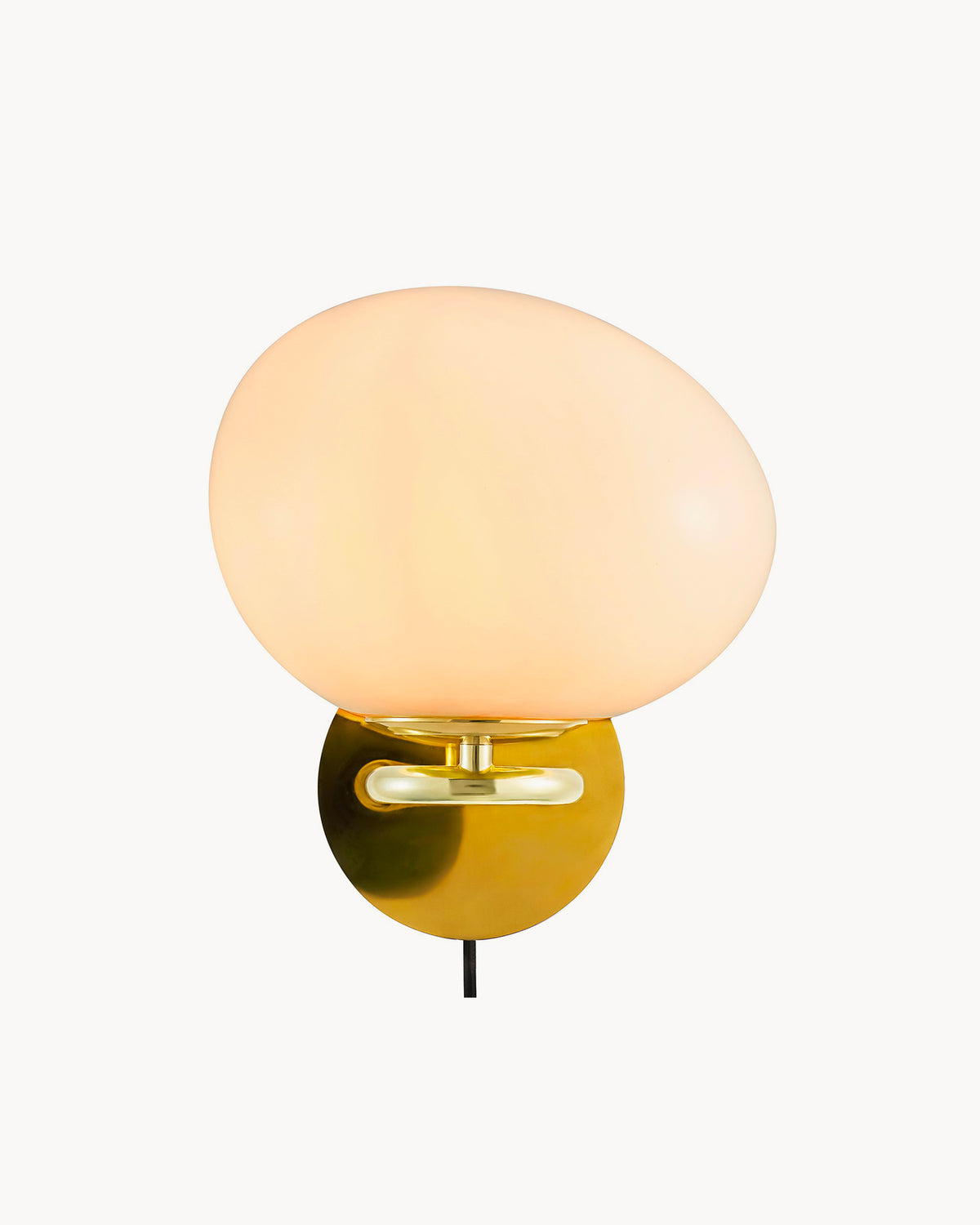 Applique in vetro e ottone Shapes