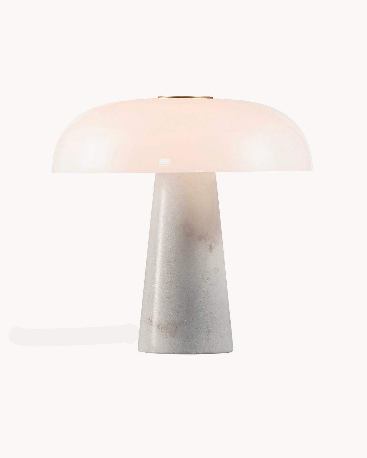 Lampada da tavolo in marmo e vetro Glossy