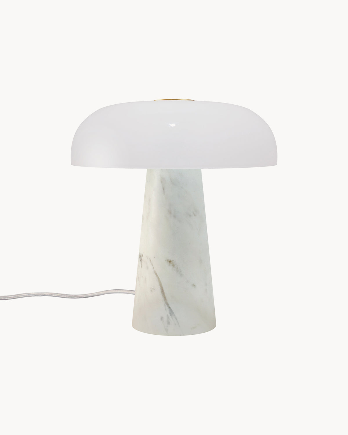 Lampada da tavolo in marmo e vetro Glossy Mini