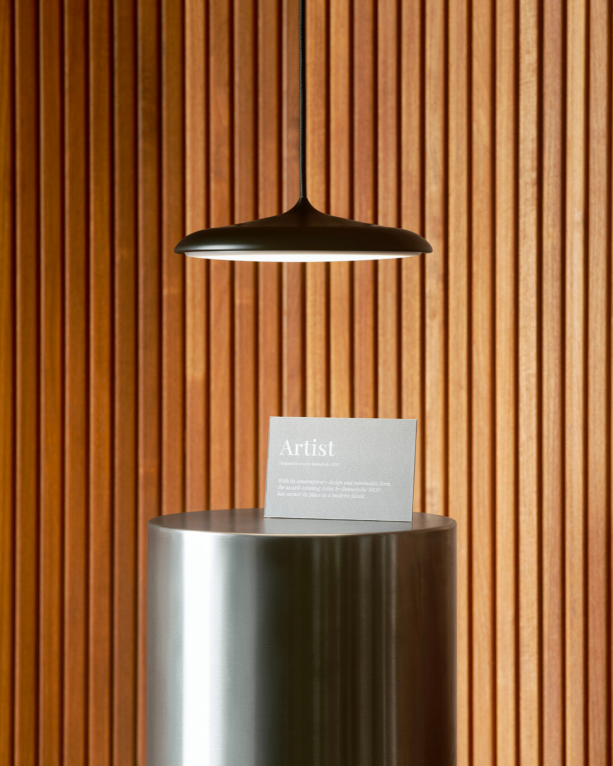 Lampada a sospensione in metallo Artist