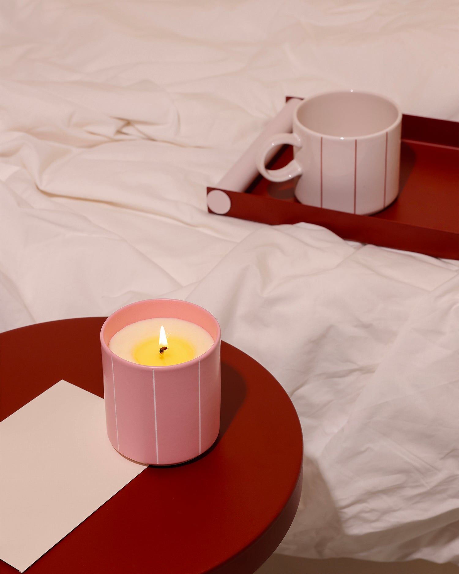 Candela profumata in tazza di porcellana Pyjamas