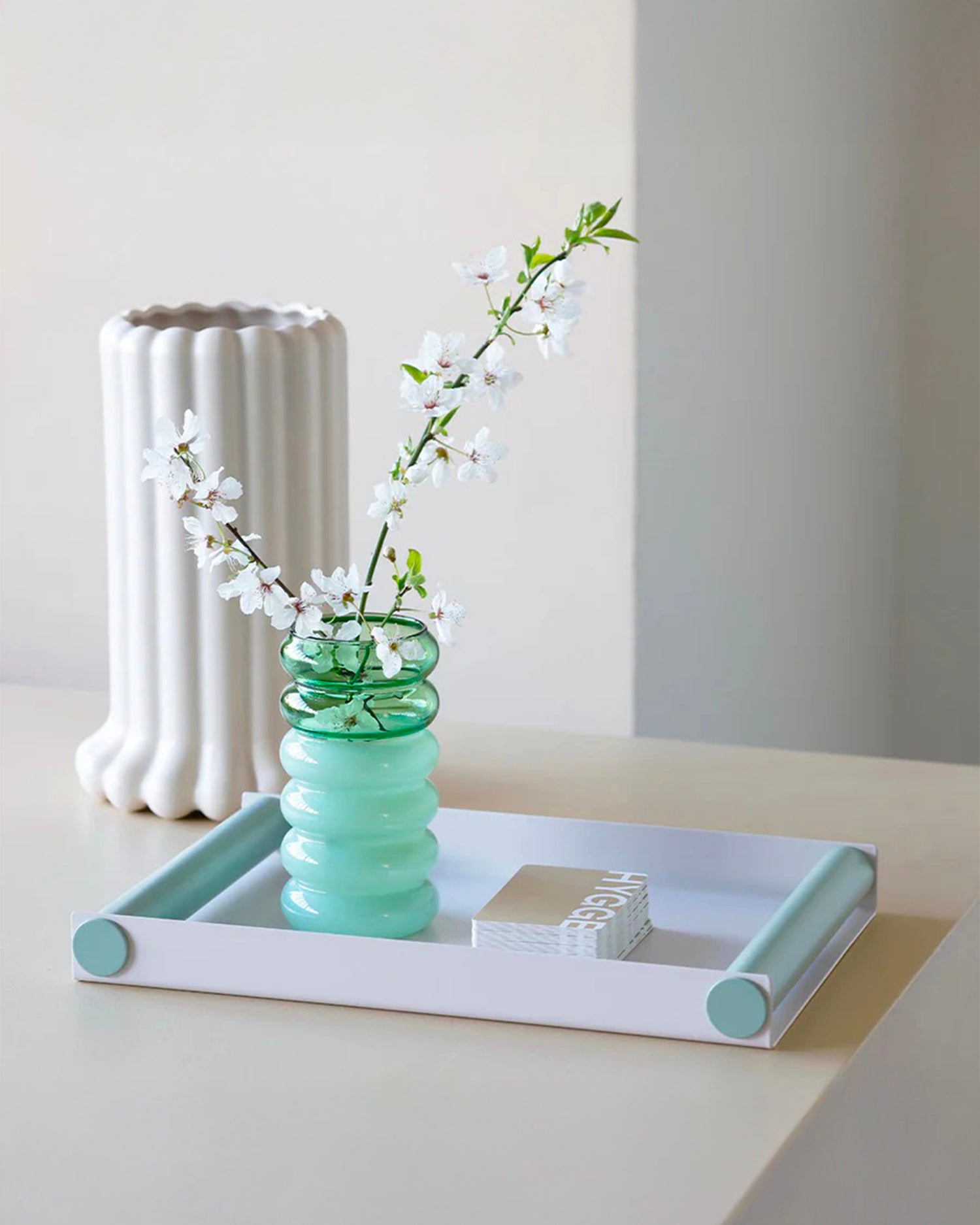 Vaso/Portacandele 2 in 1 in vetro borosilicato Bubble