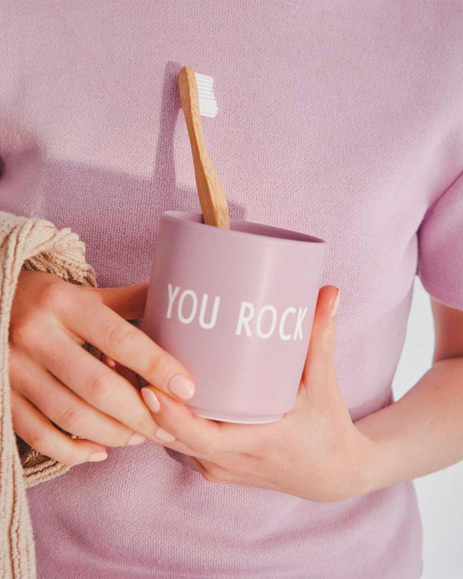 Tazza di design con scritta "You rock" Favourite