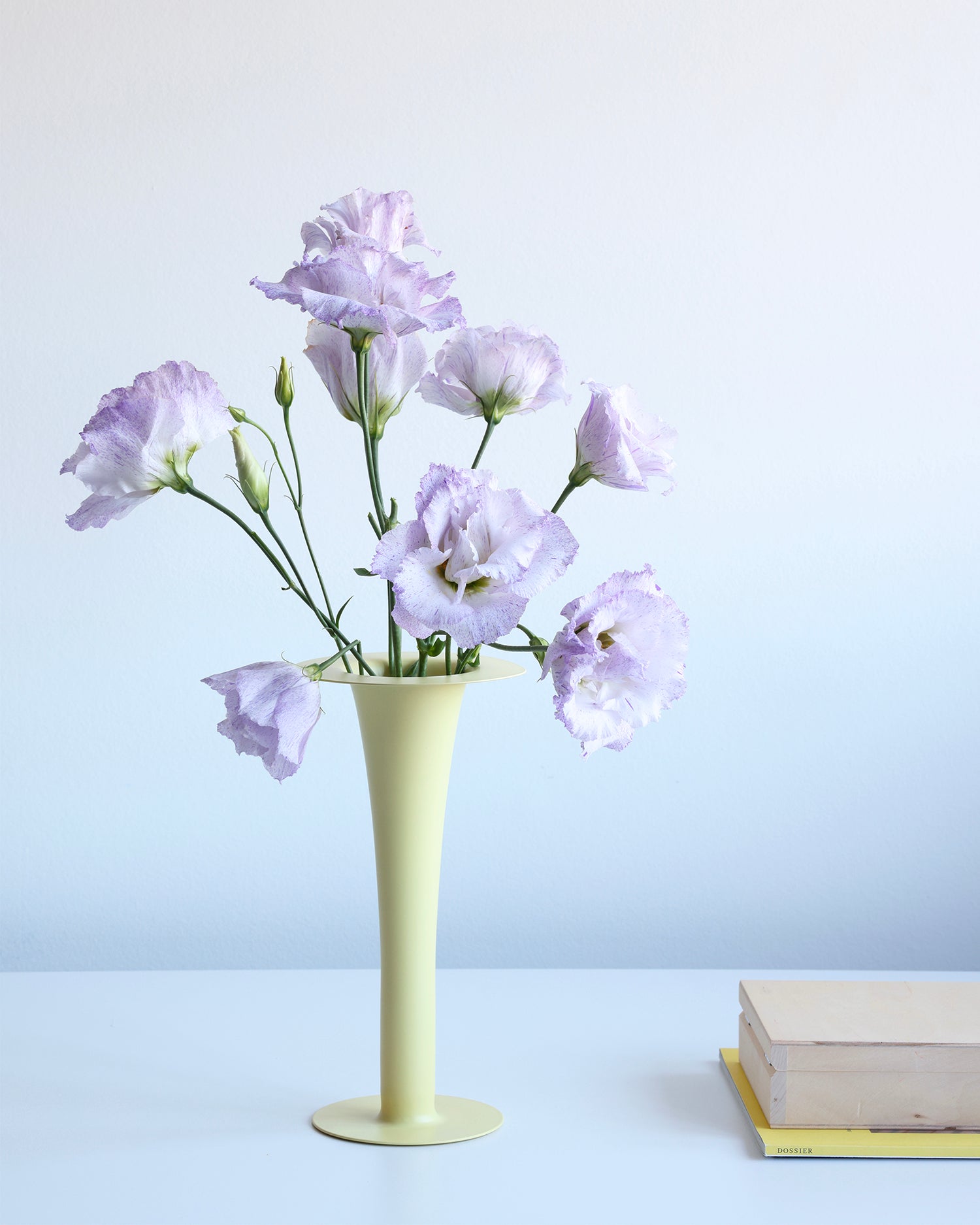 Vaso/Portacandele 2 in 1 in acciaio Trumpet