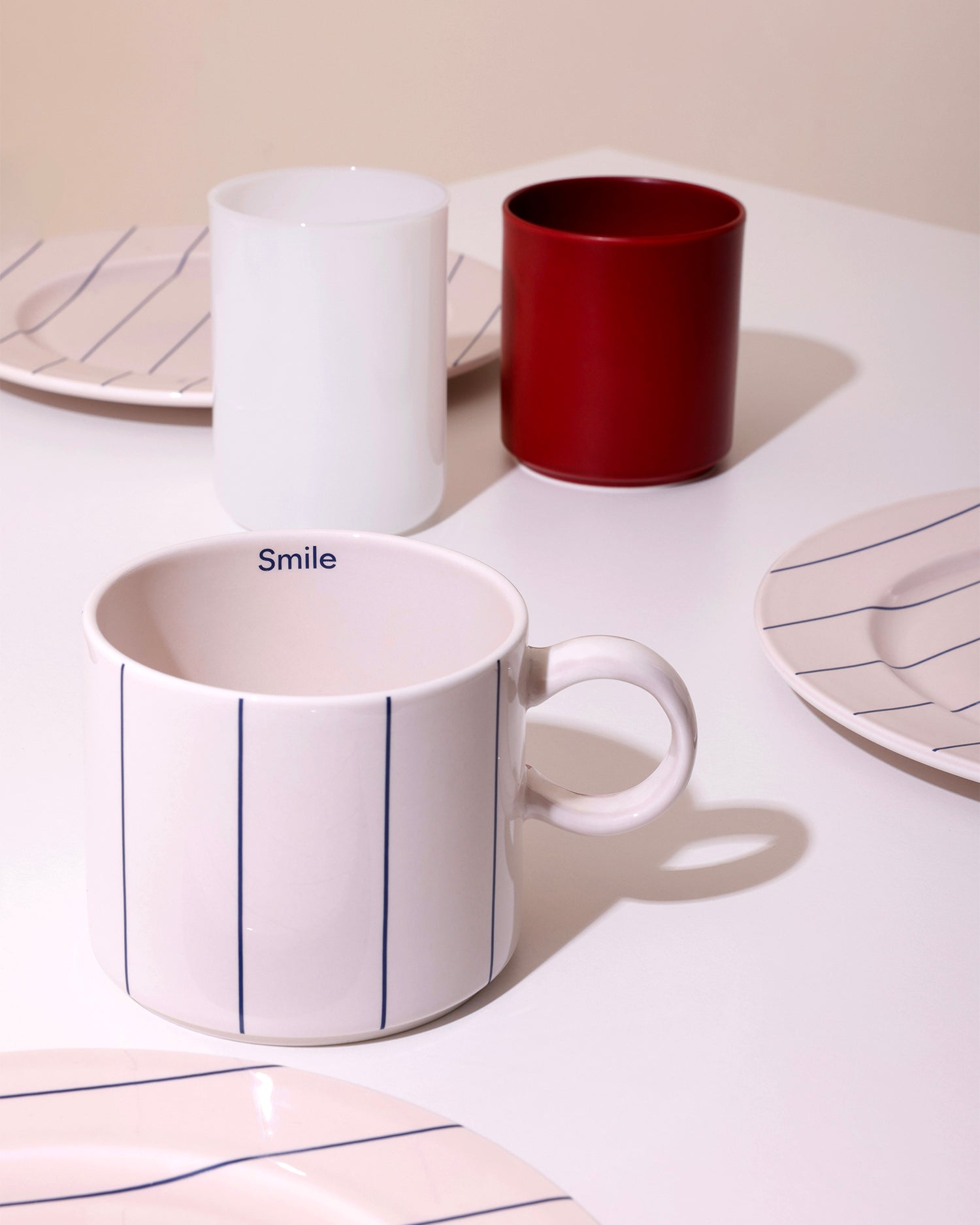 Tazza di design con scritta "Smile" Pyjamas Jumbo