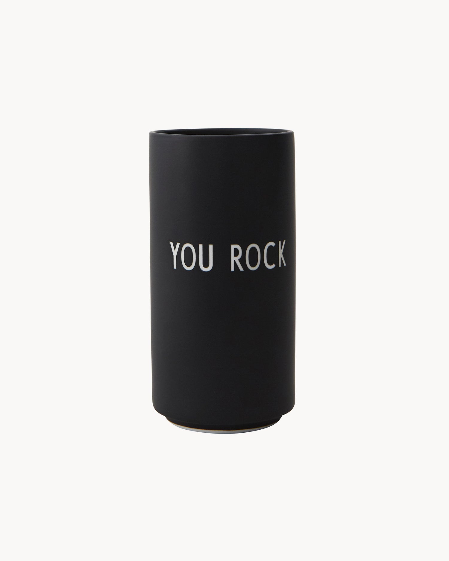 Vaso in porcellana con scritta "You rock" Favourite