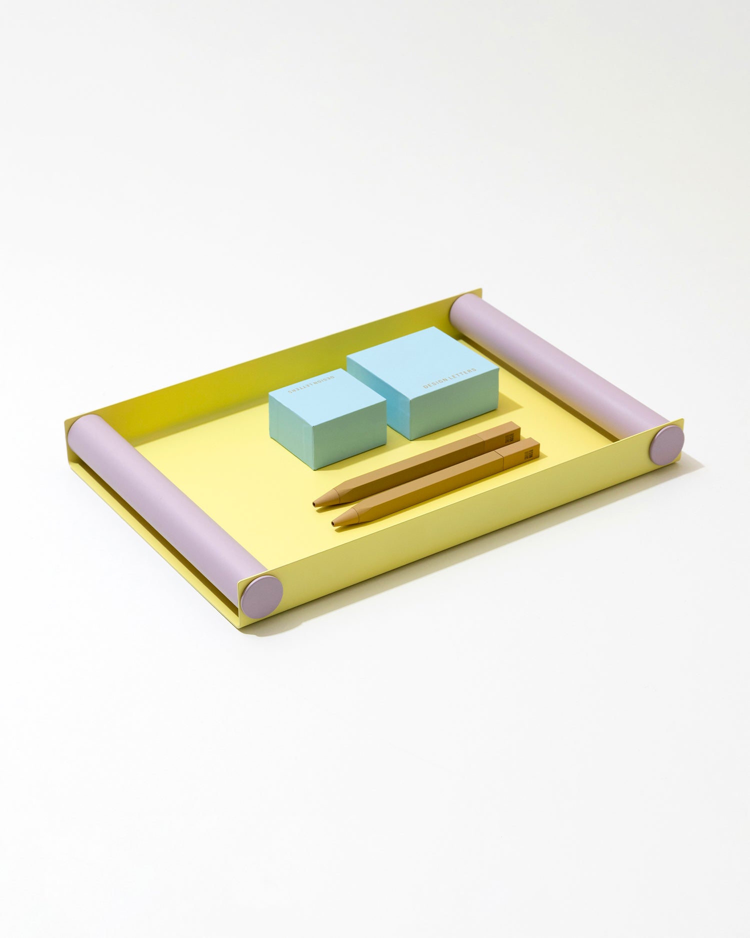 Vassoio decorativo in metallo Ray