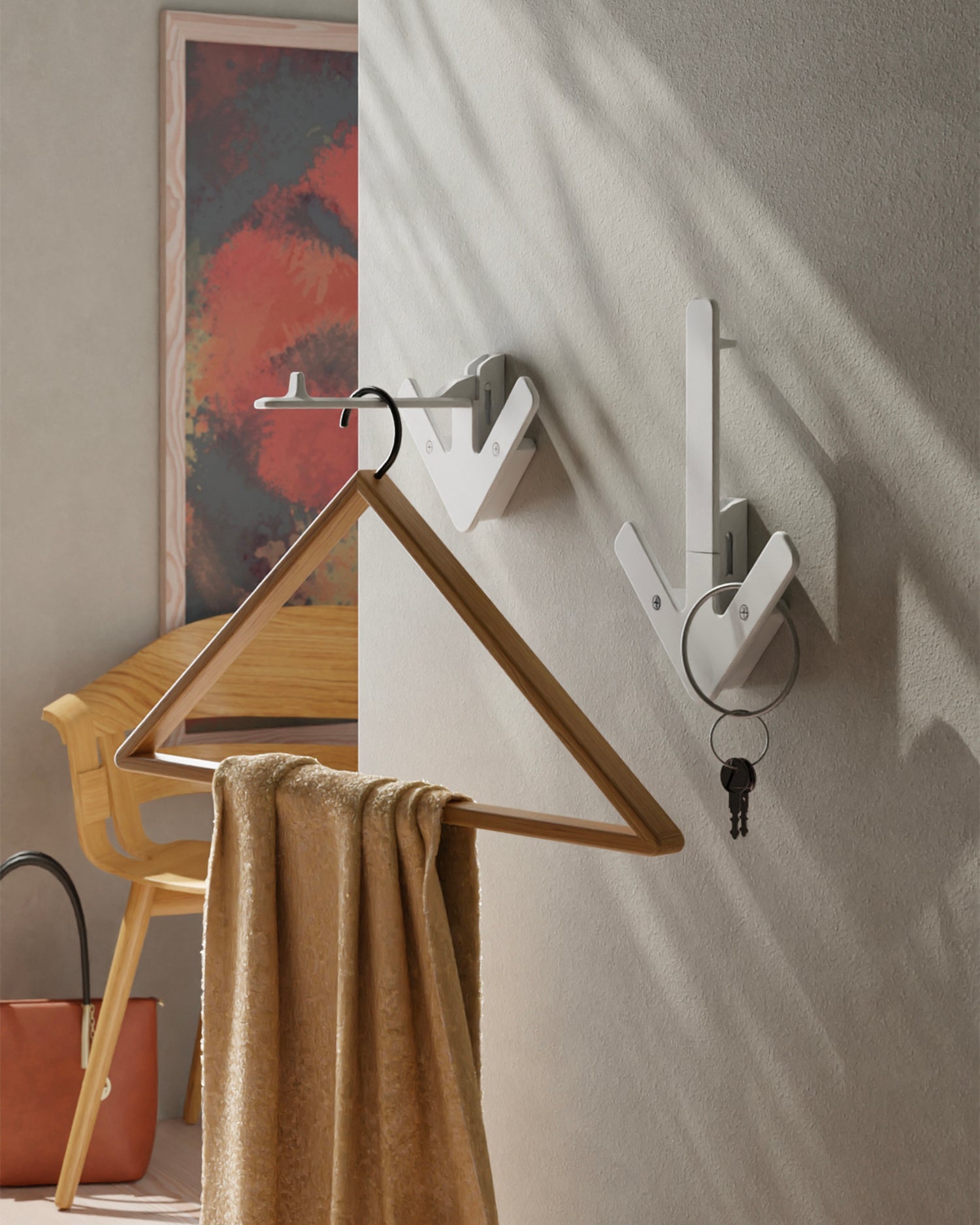 Appendiabiti Hanger, bianco