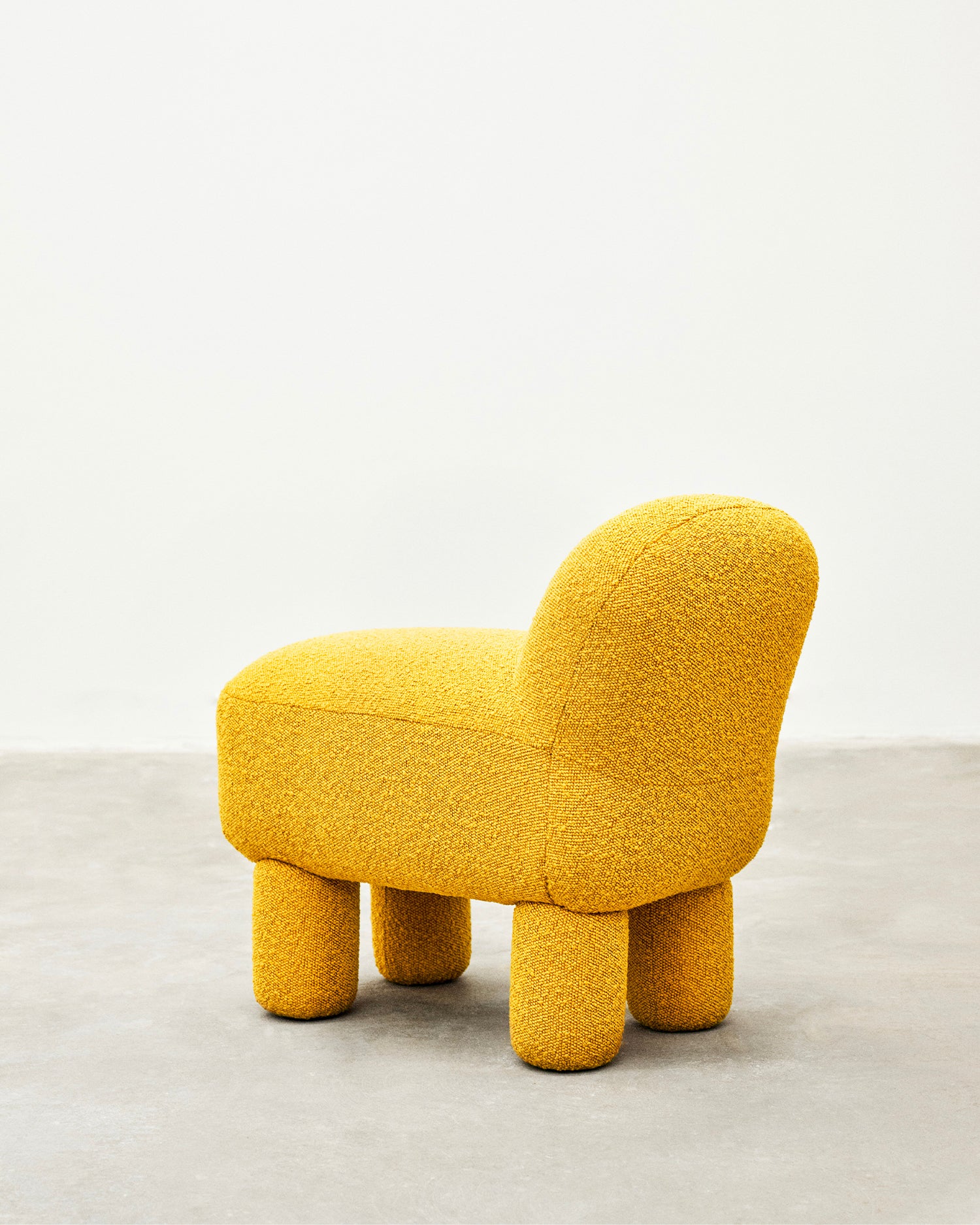 Pouf in tessuto Lulu