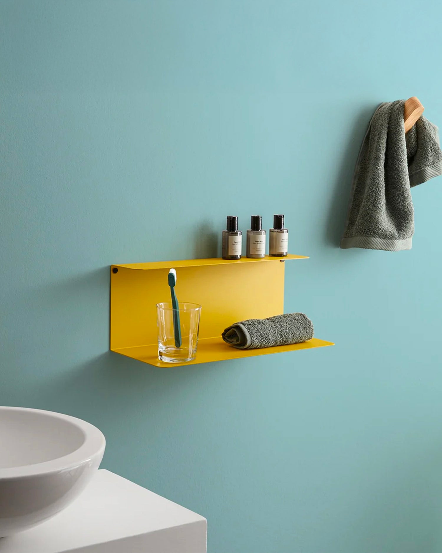 Mensola da parete in metallo Forty