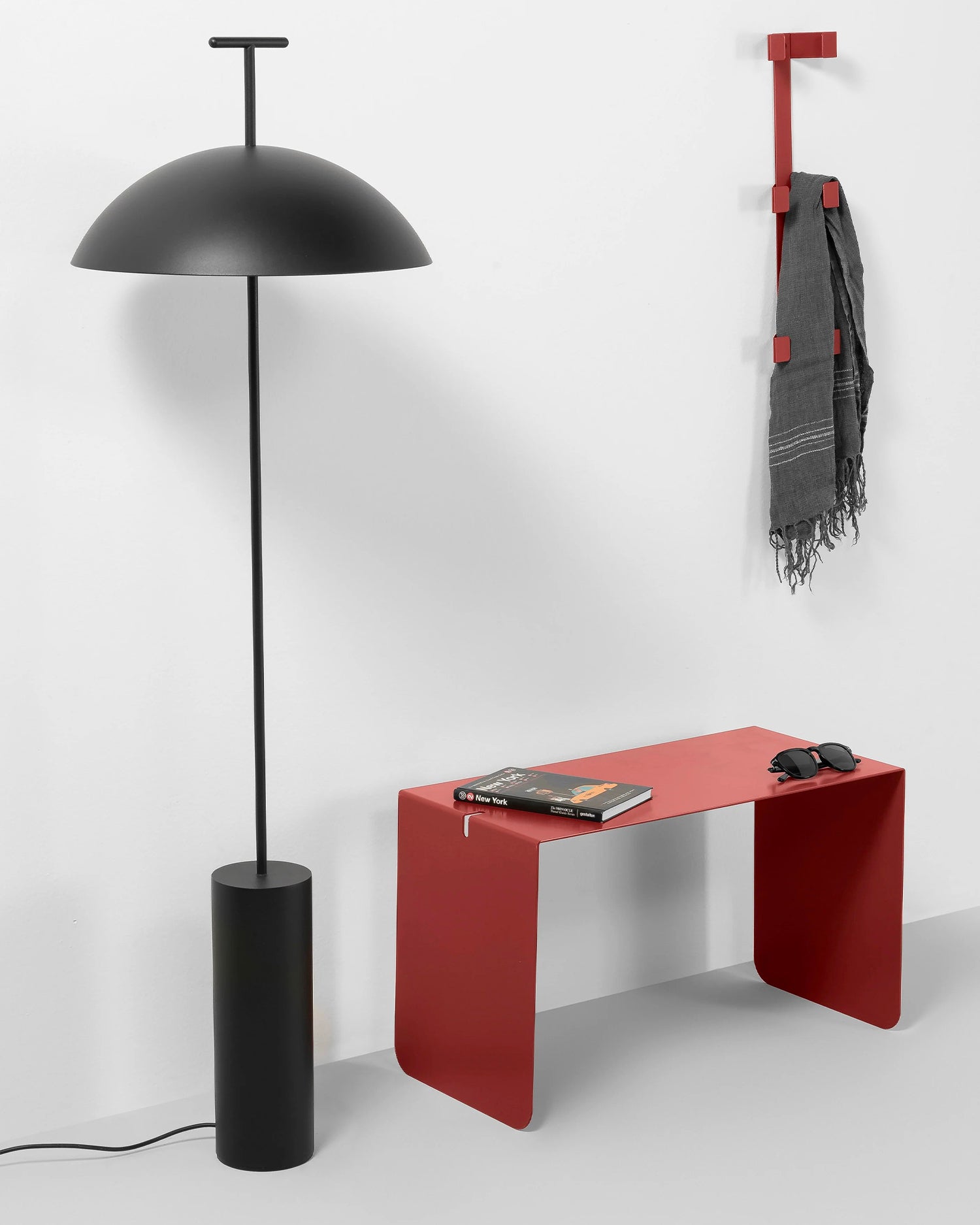 Tavolino multifunzione in metallo Double