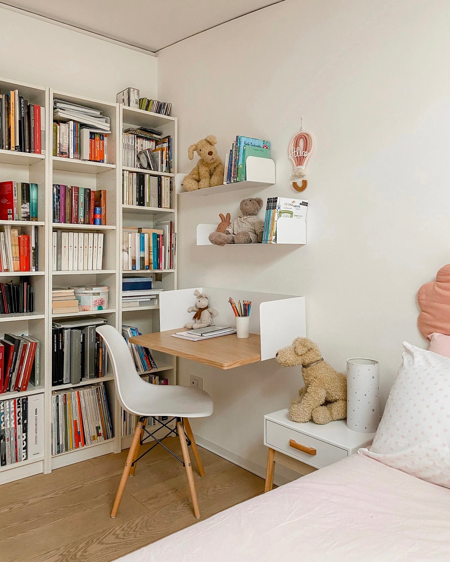 Mensola da parete in metallo Smarty, 13 colori disponibili