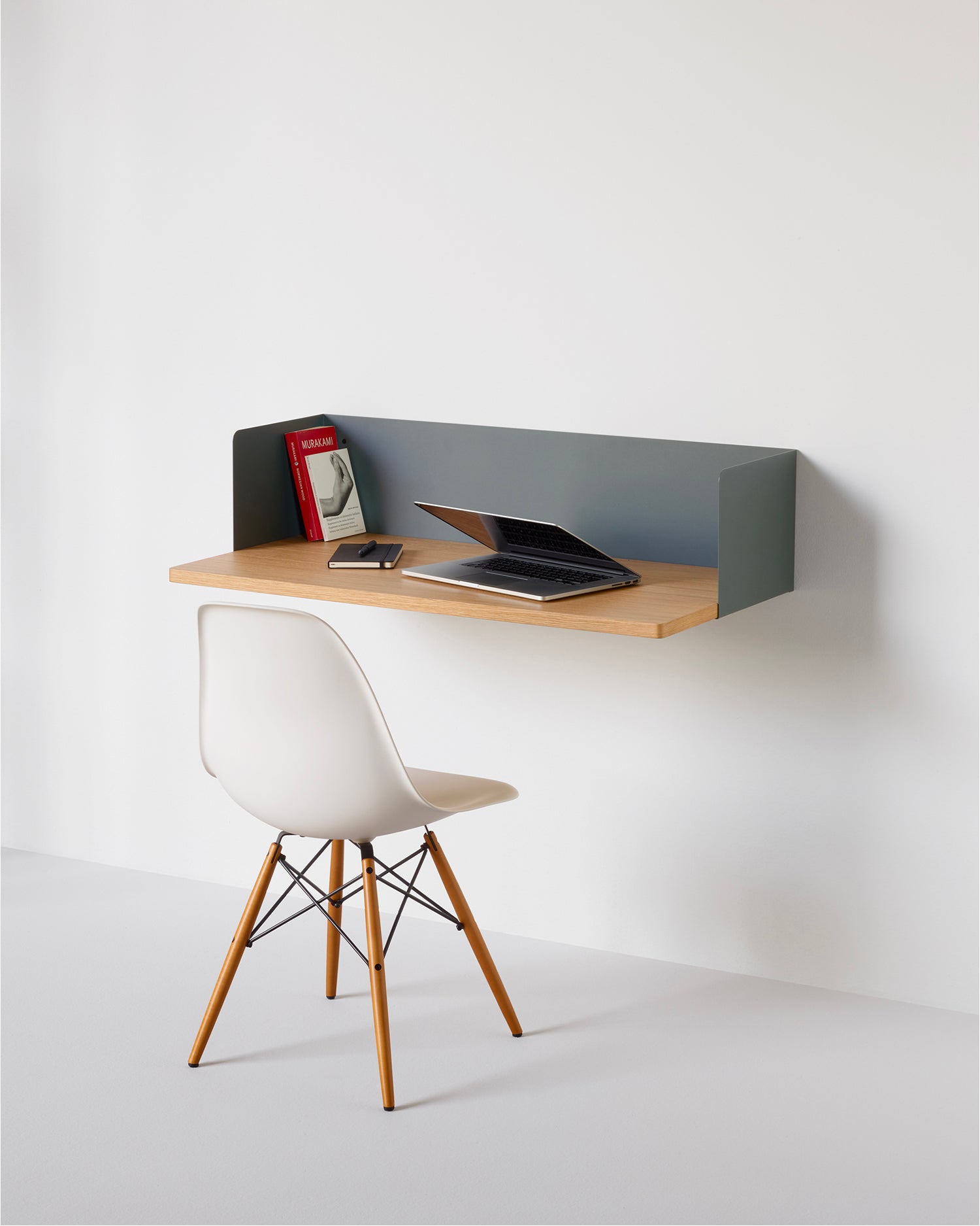 Scrivania da parete in metallo Desky