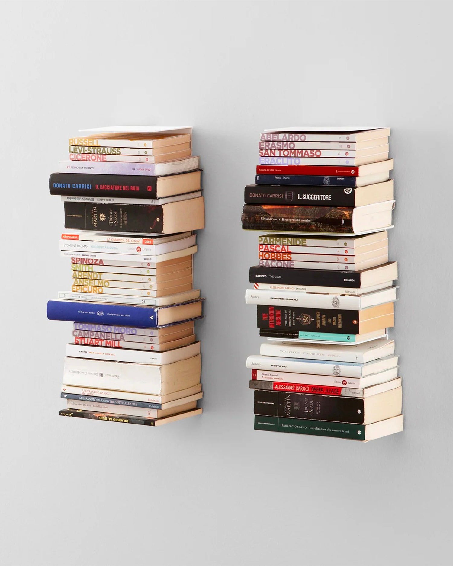 Mensola modulare da parete in metallo Booky