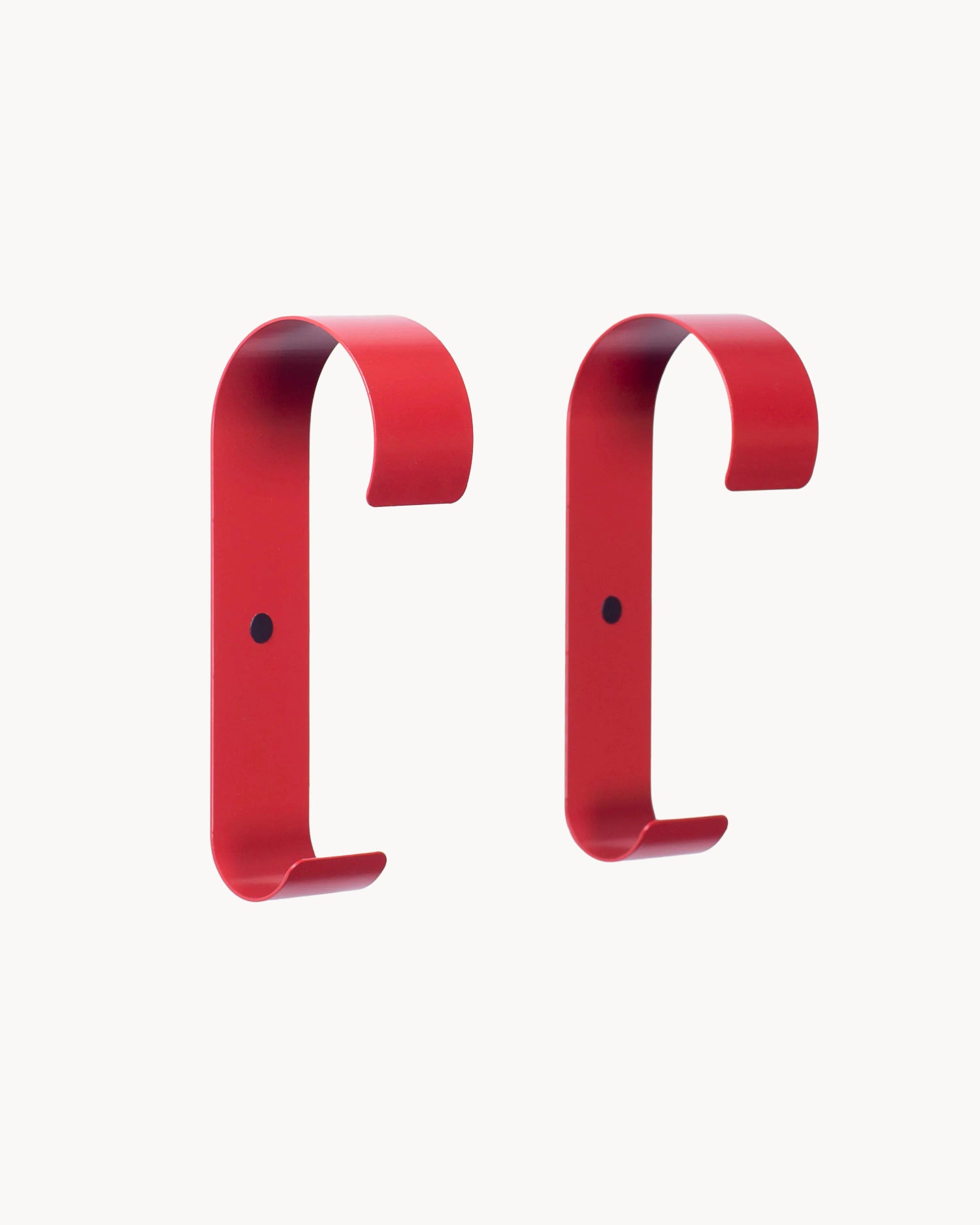 Set 2 appendiabiti da parete in metallo Cocò