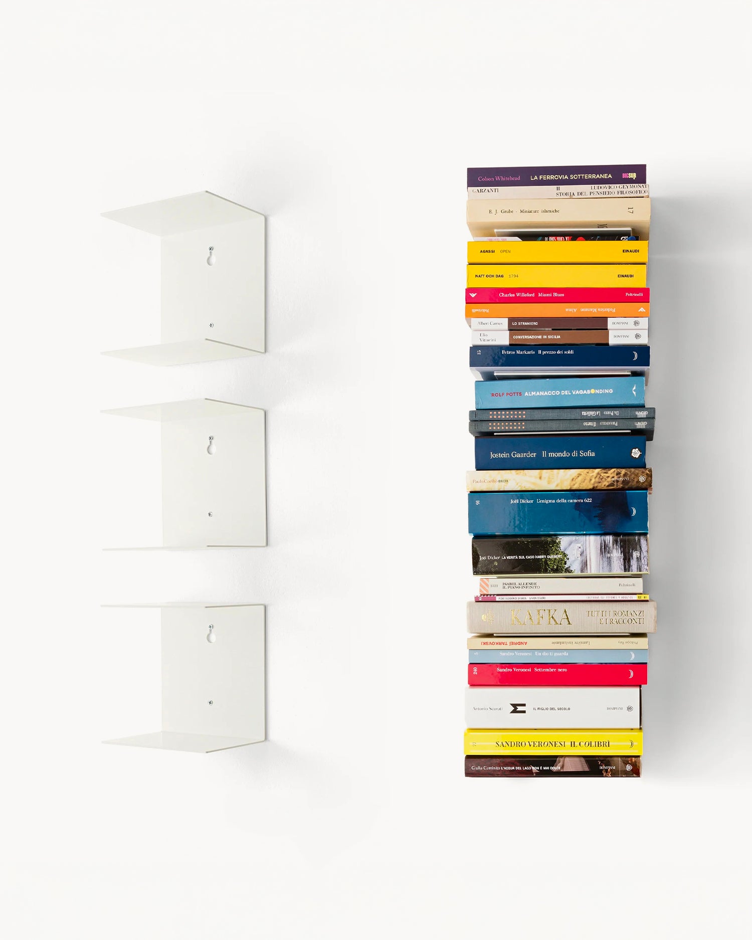 Mensola modulare da parete in metallo Booky