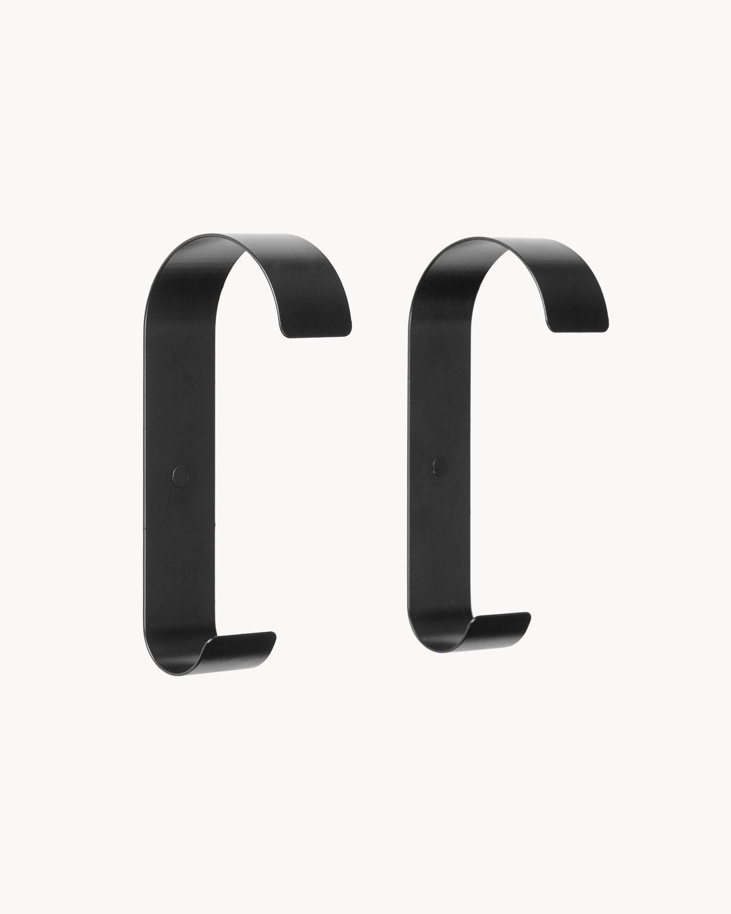 Set 2 appendiabiti da parete in metallo Cocò