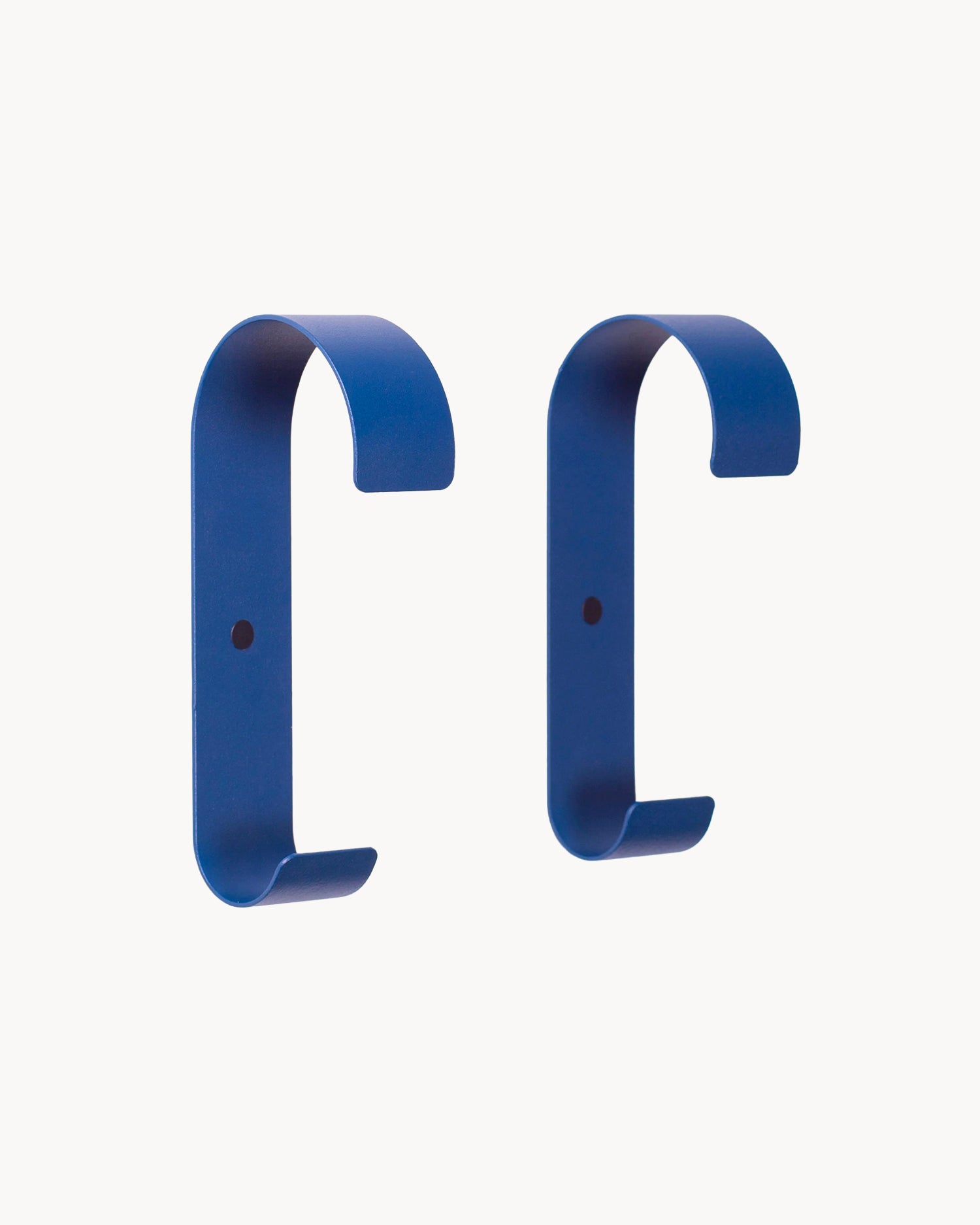 Set 2 appendiabiti da parete in metallo Cocò