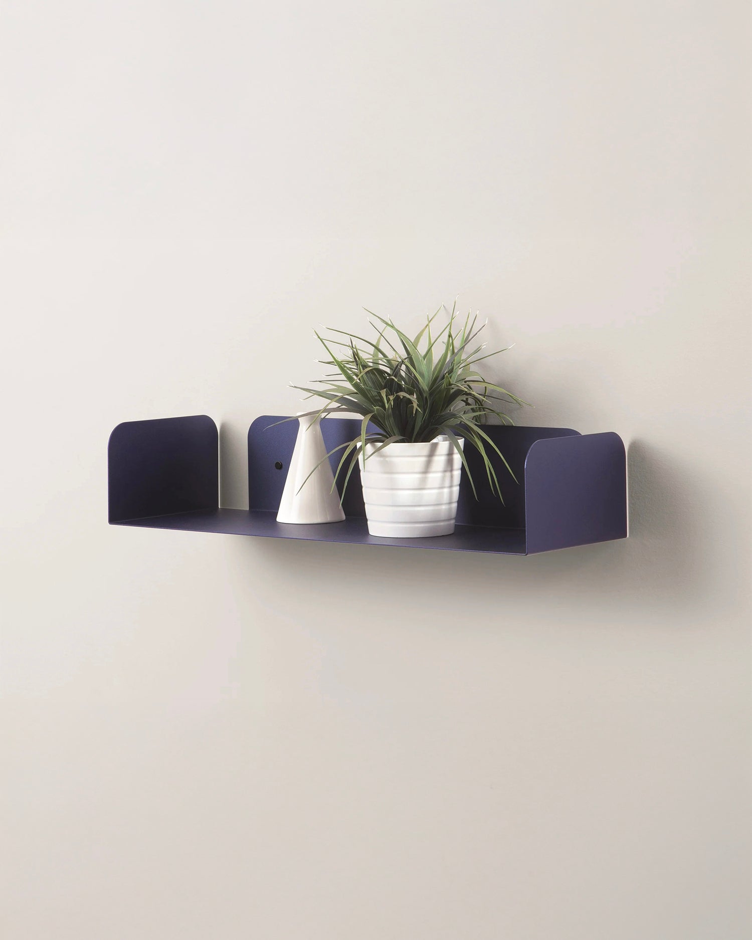 Mensola da parete in metallo Smarty, 13 colori disponibili