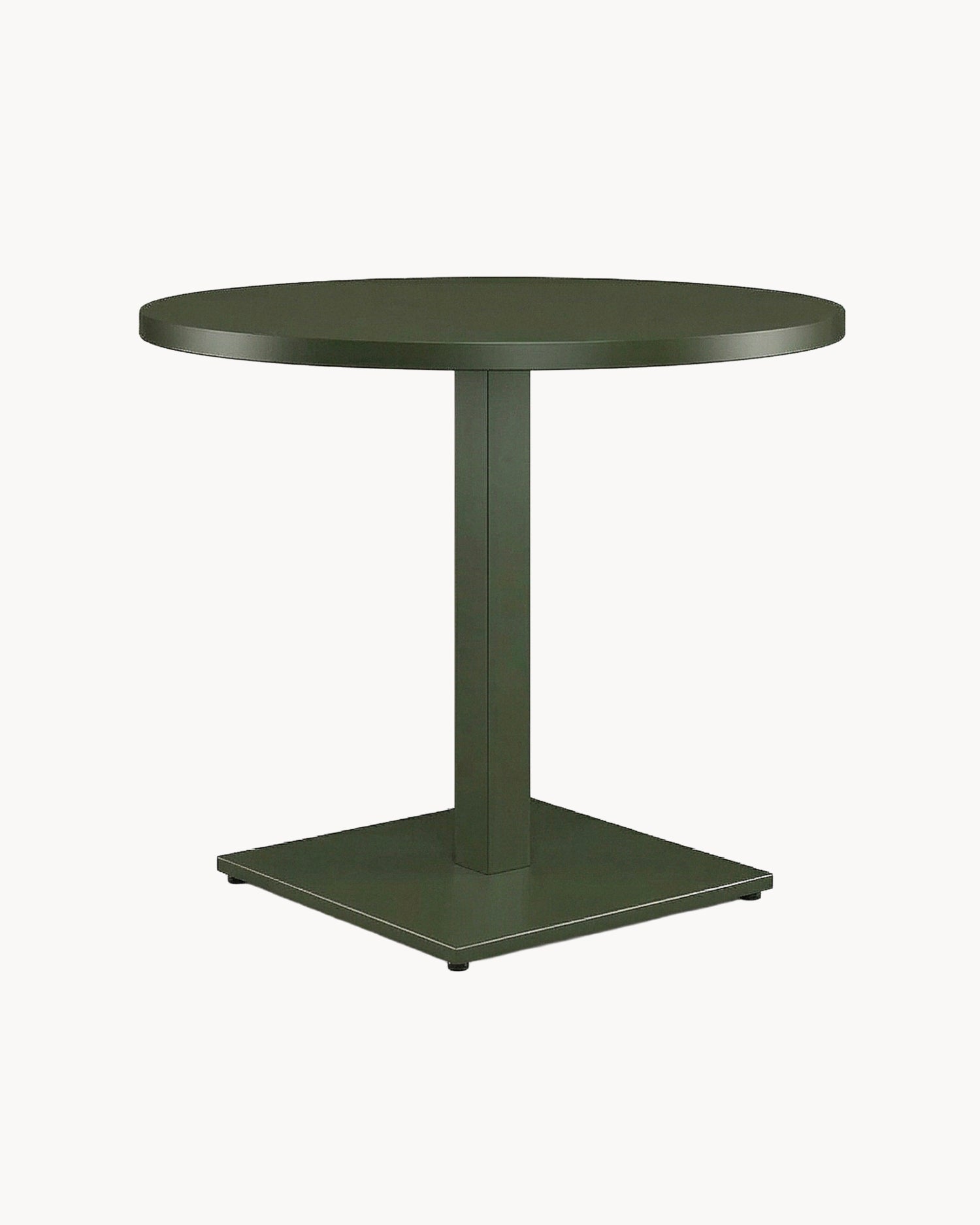 Tavolo rotondo da esterno di design in acciaio Round