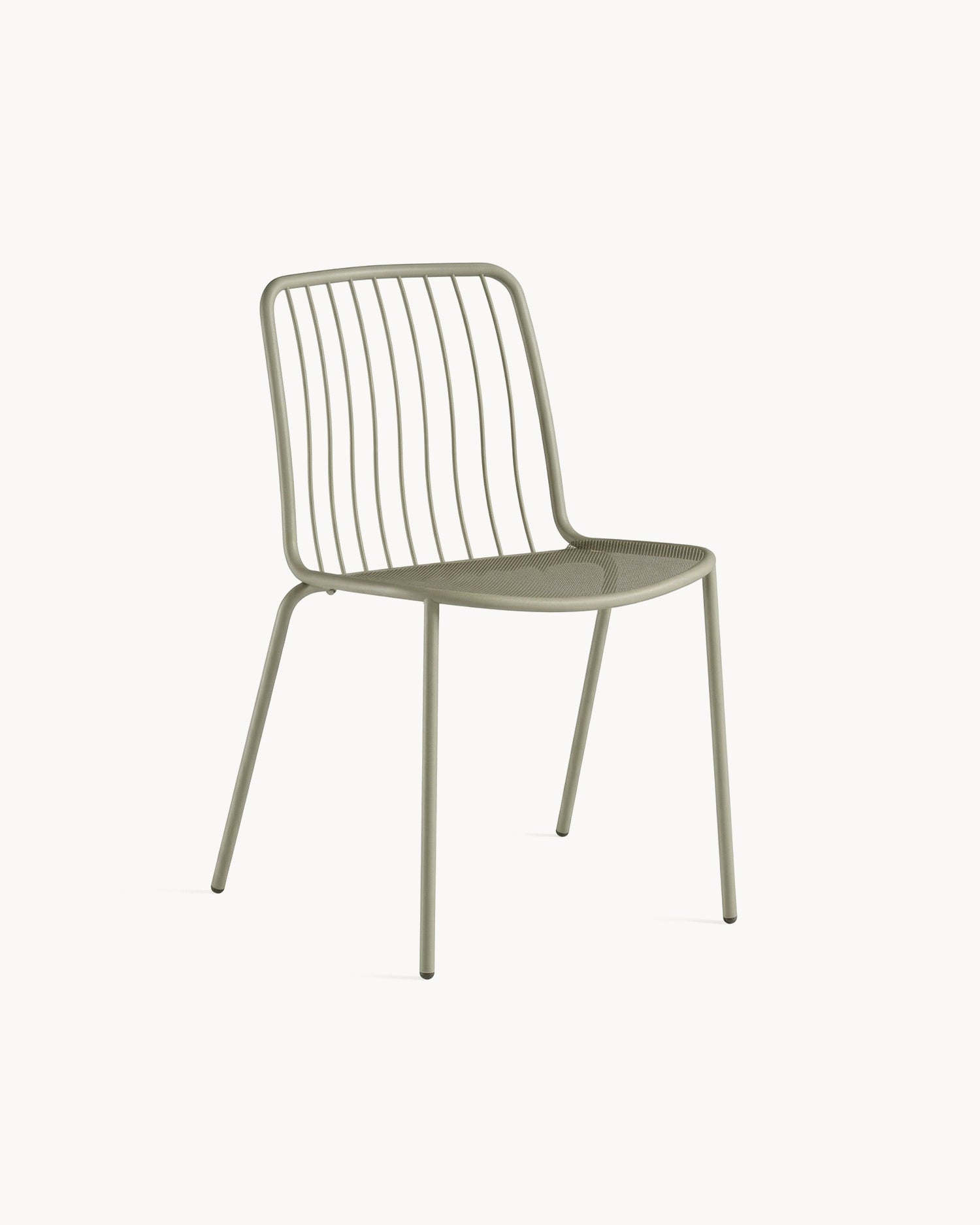 Set 2 sedie da esterno in acciaio Alisea