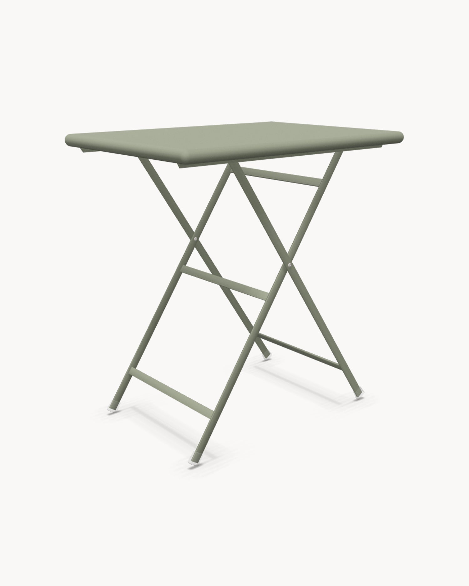 Tavolo da esterno piegevole in acciaio Arc en Ciel