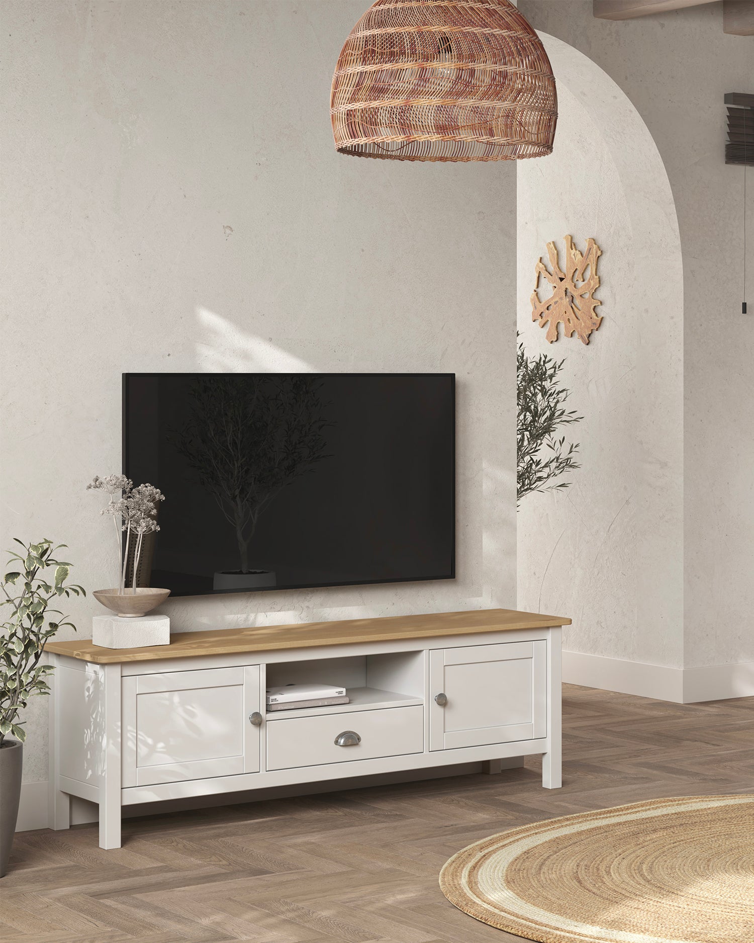 Mobile tv in legno Misti