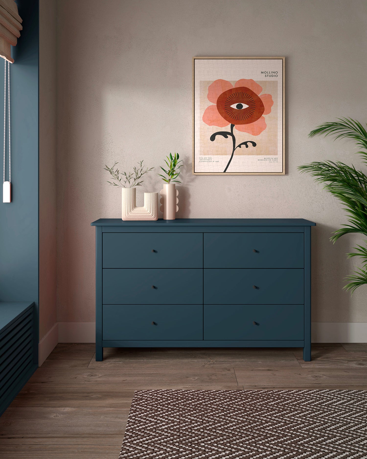 Credenza in pino massiccio Misti - Legno