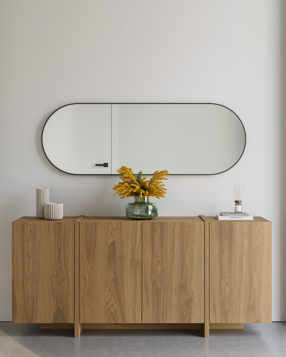 Credenza effetto legno Volia - Melaminico
