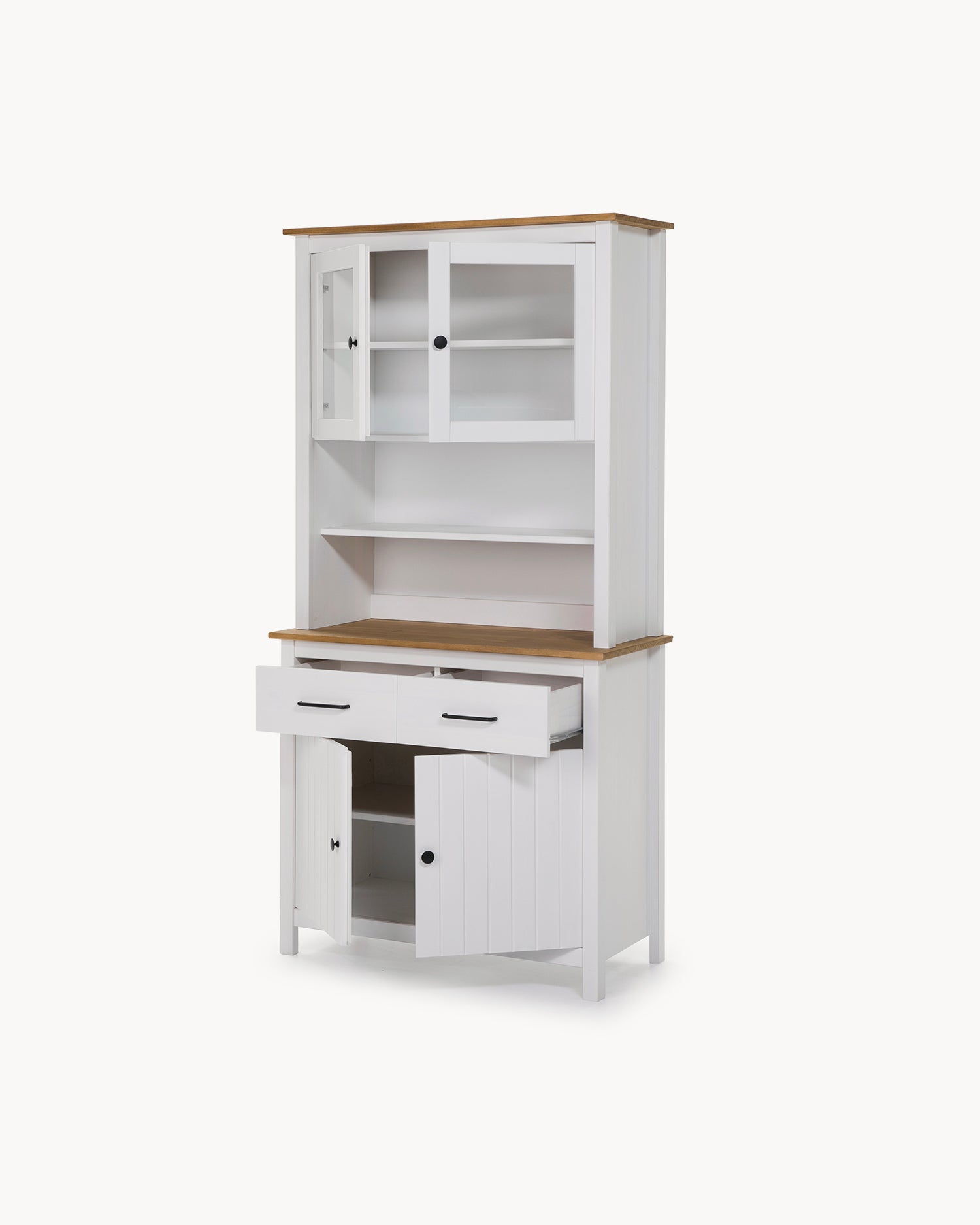 Credenza buffet in legno di pino Miranda - Legno