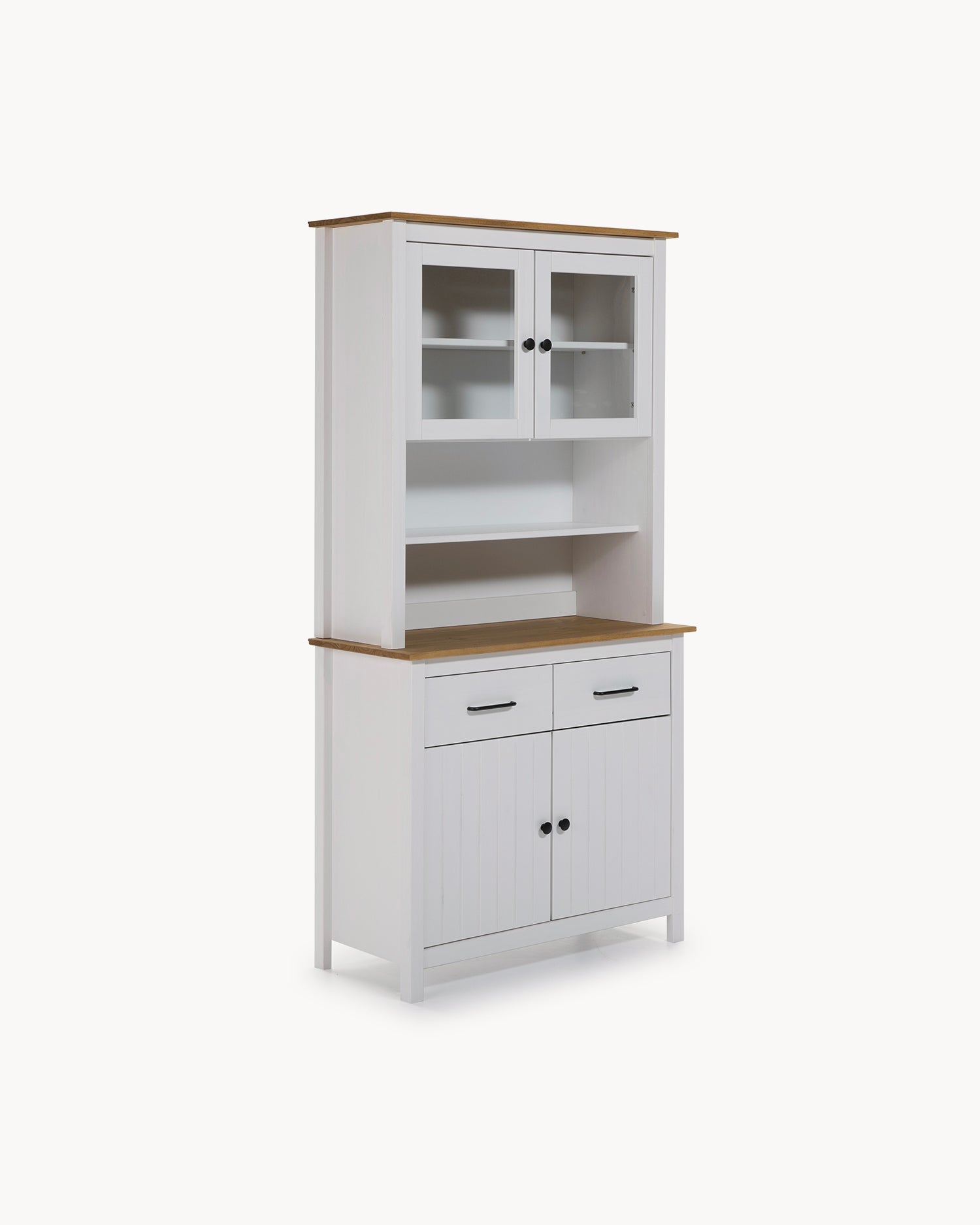 Credenza buffet in legno di pino Miranda