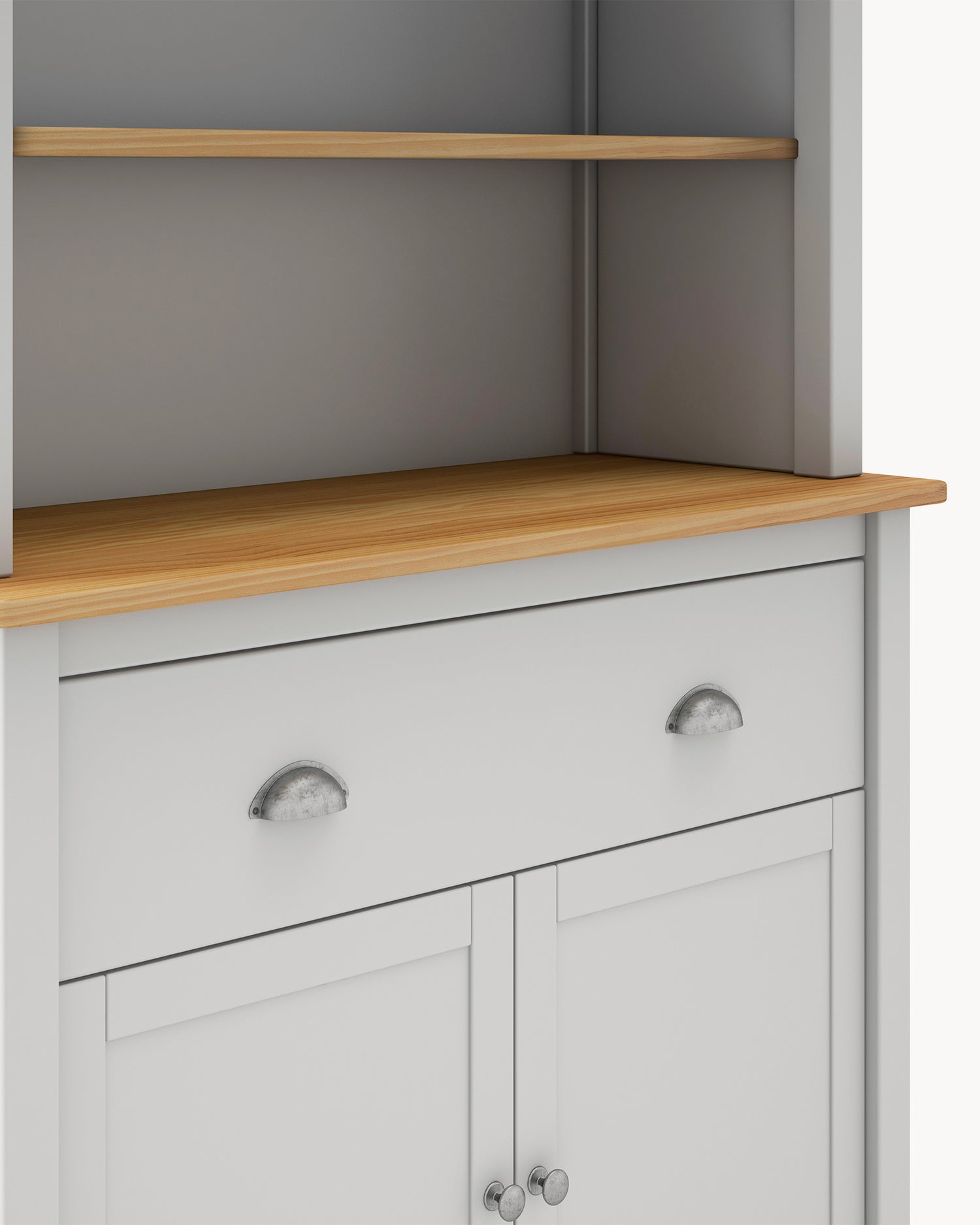 Credenza buffet in legno Misti - Legno/Vetro