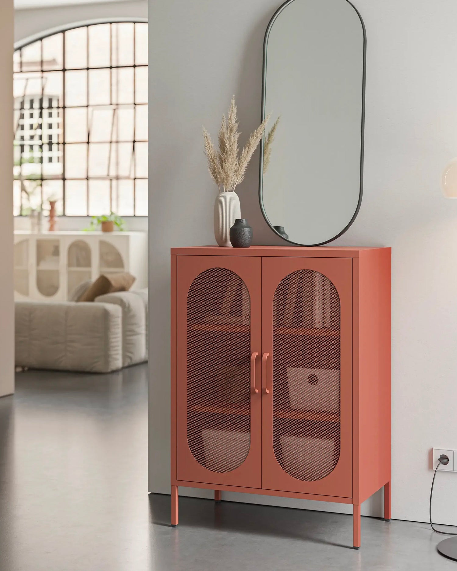 Credenza in metallo Diora