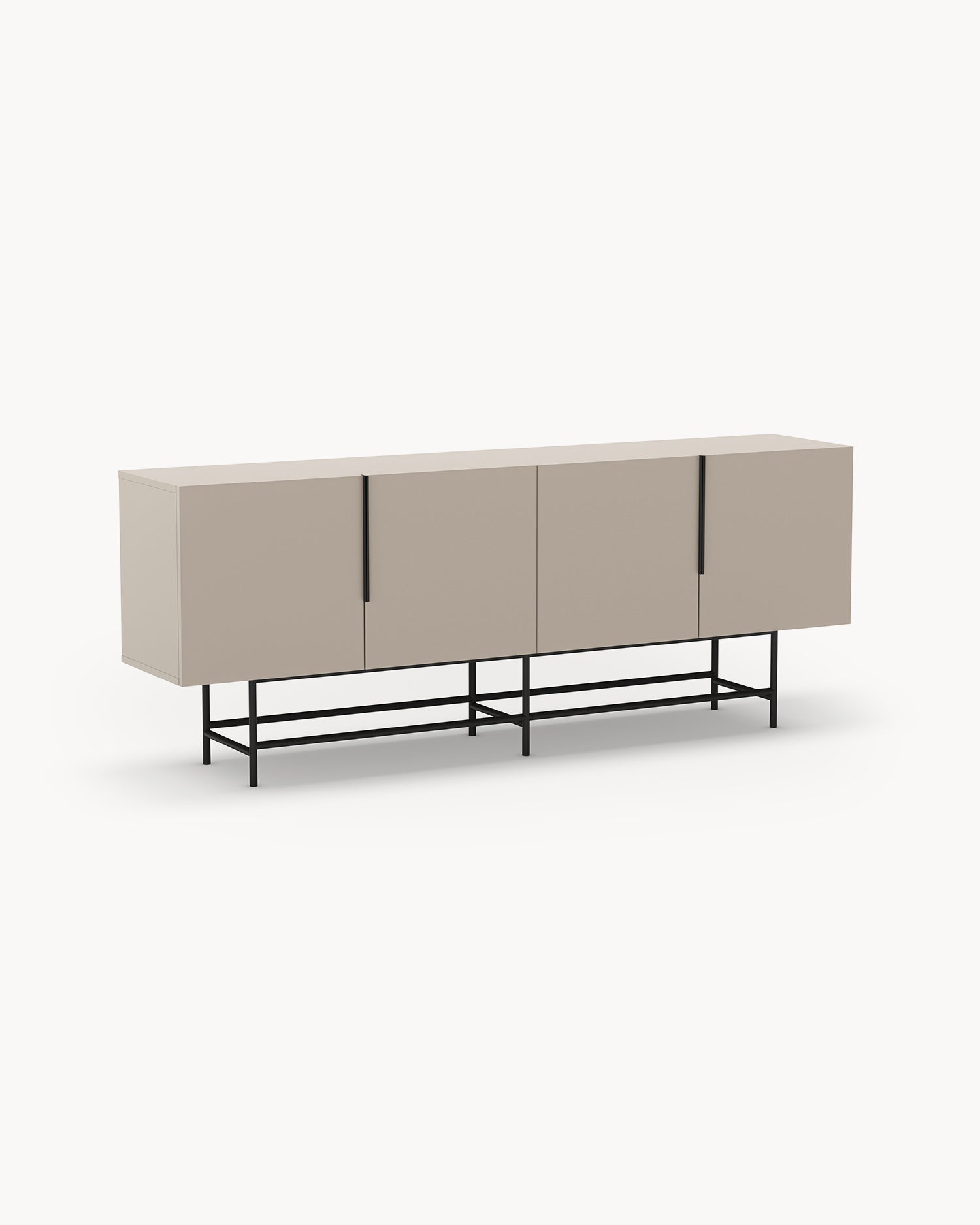Credenza con gambe in metallo Eldia