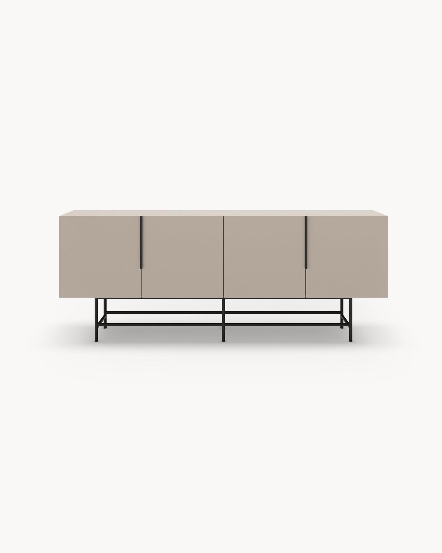 Credenza con gambe in metallo Eldia