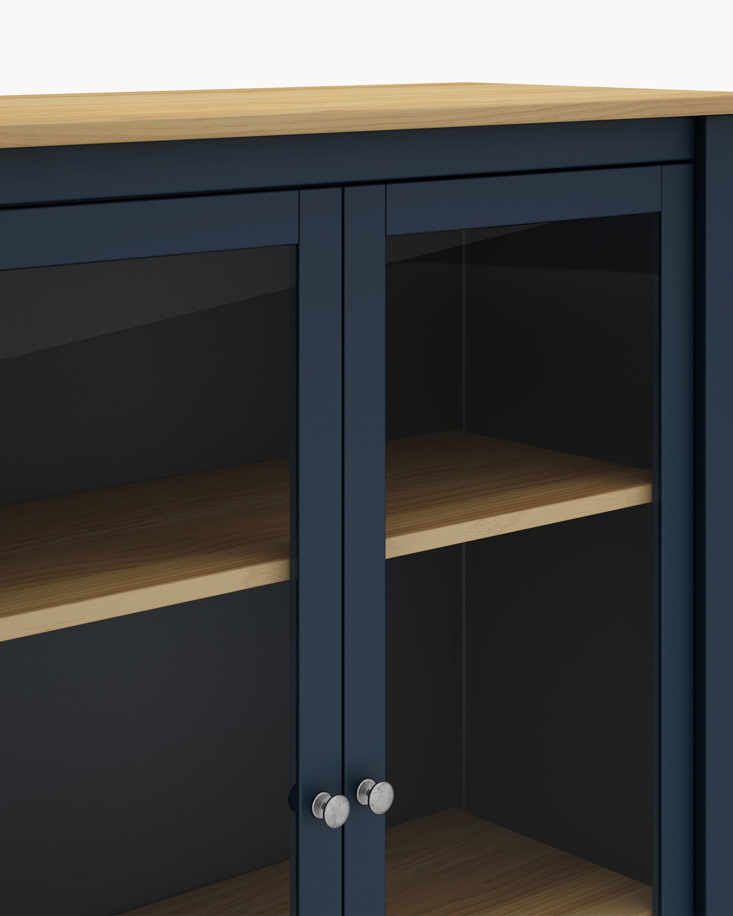 Vetrina in legno Misti - Legno/Vetro