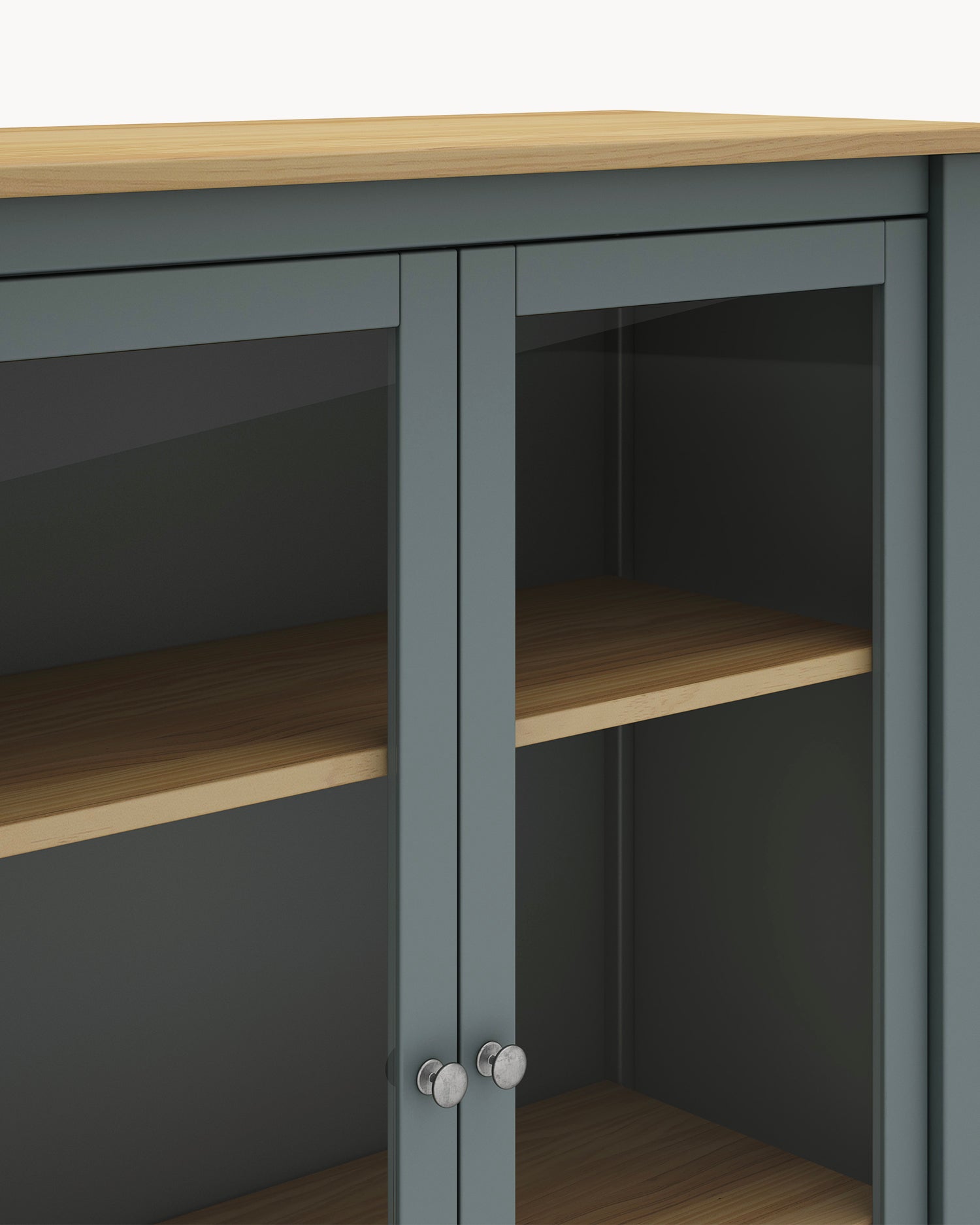 Vetrina in legno Misti - Legno/Vetro
