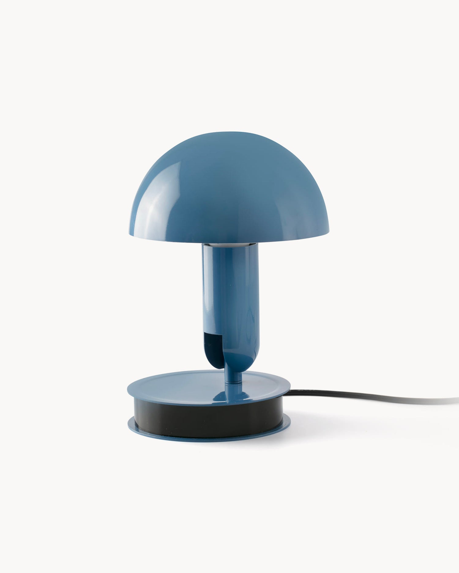 Lampada da tavolo Bela, azzurra
