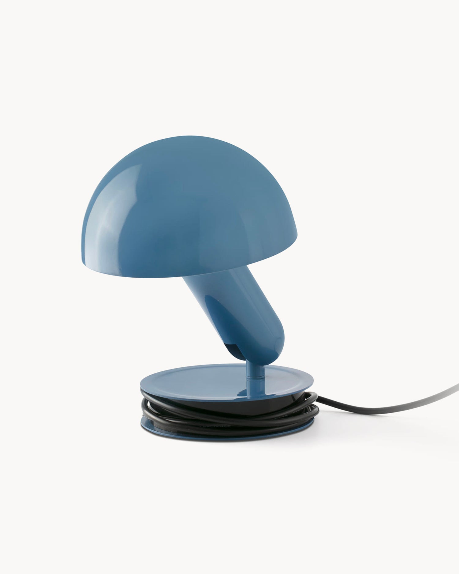 Lampada da tavolo Bela, azzurra