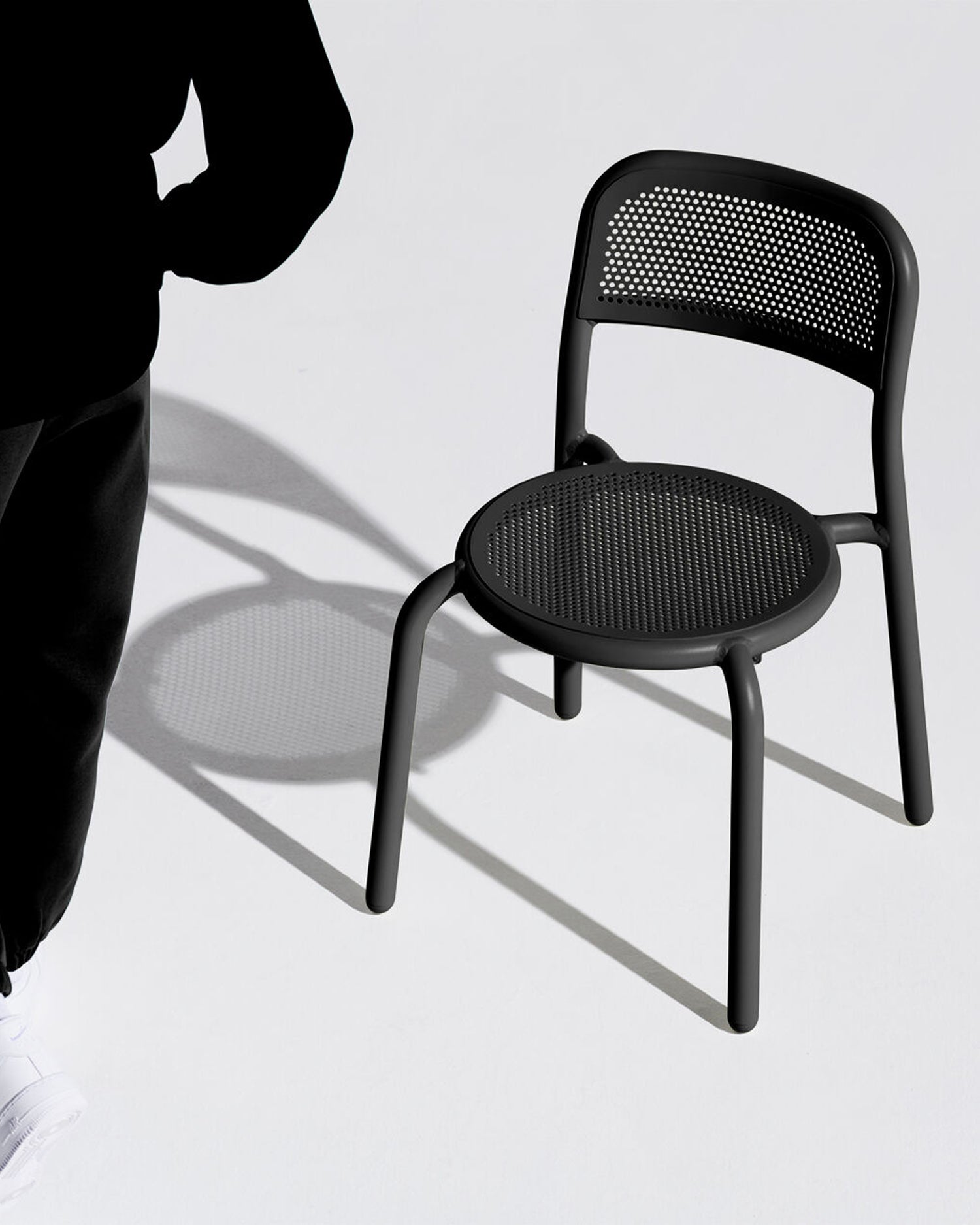 Set 2 sedie in alluminio da esterno Toní