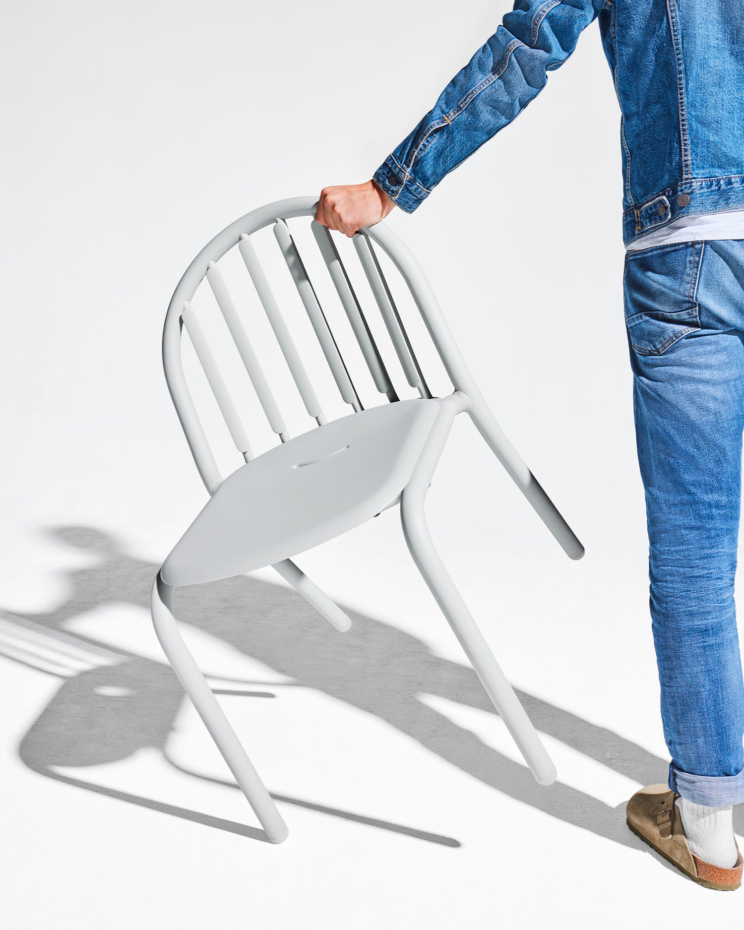 Set 2 sedie in alluminio da esterno Fred's