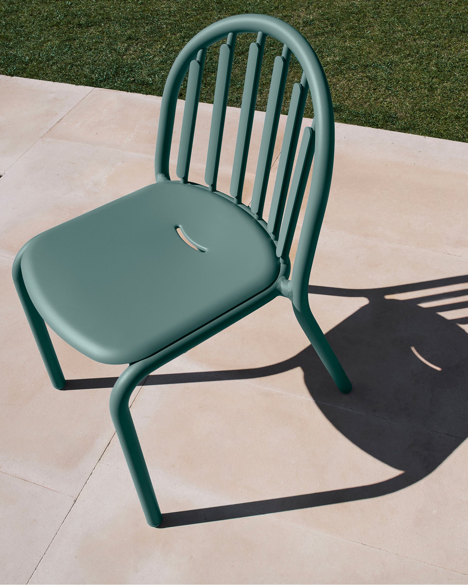 Set 2 sedie in alluminio da esterno Fred's