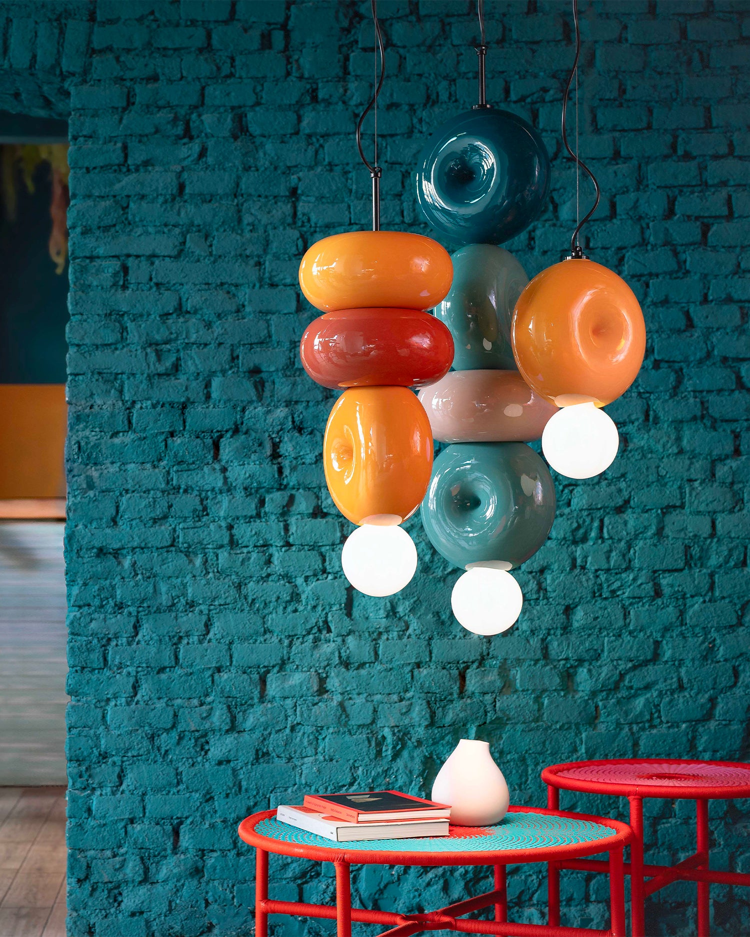 Lampada a sospensione in ceramica Bumbum