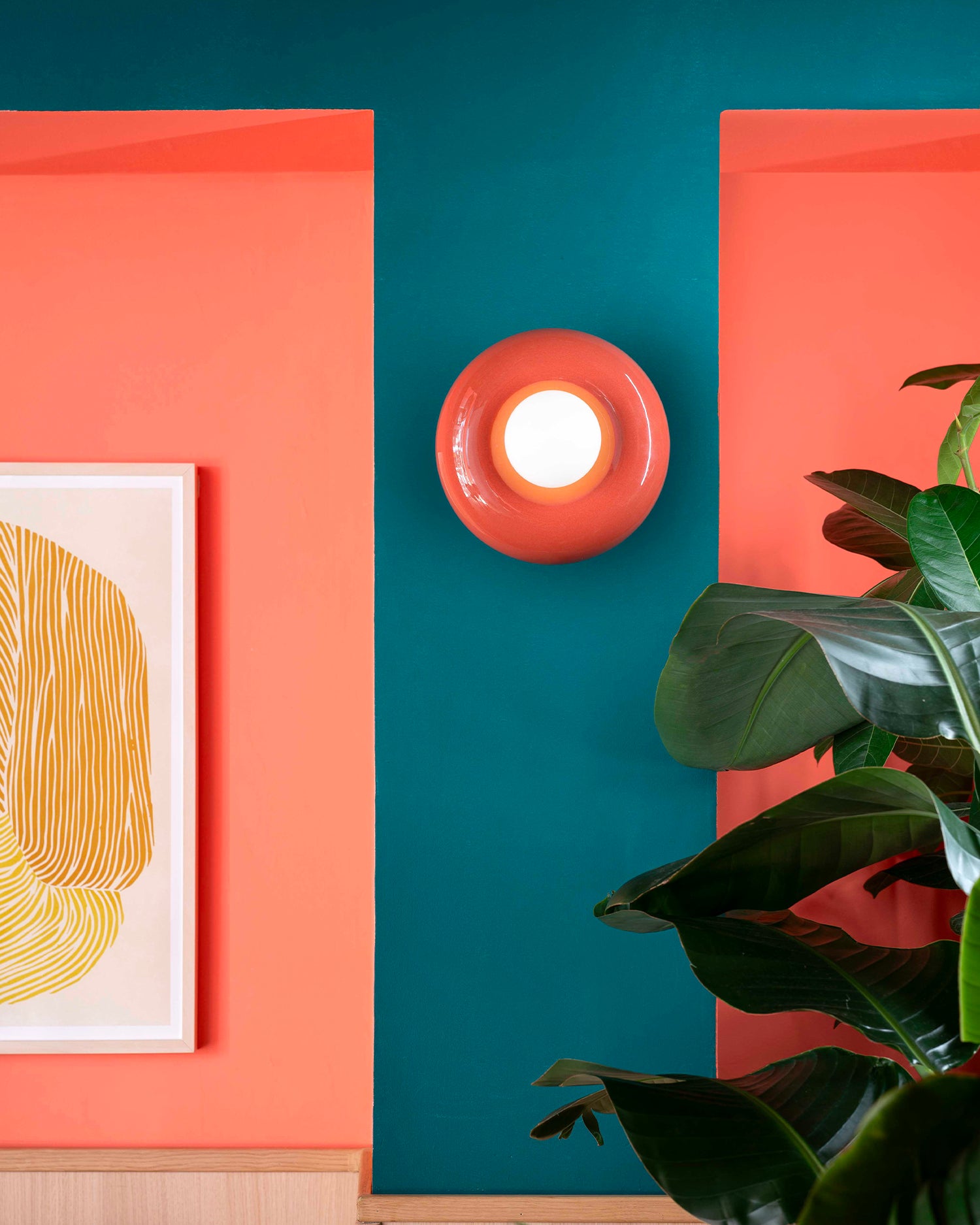 Lampada da parete in ceramica Bumbum