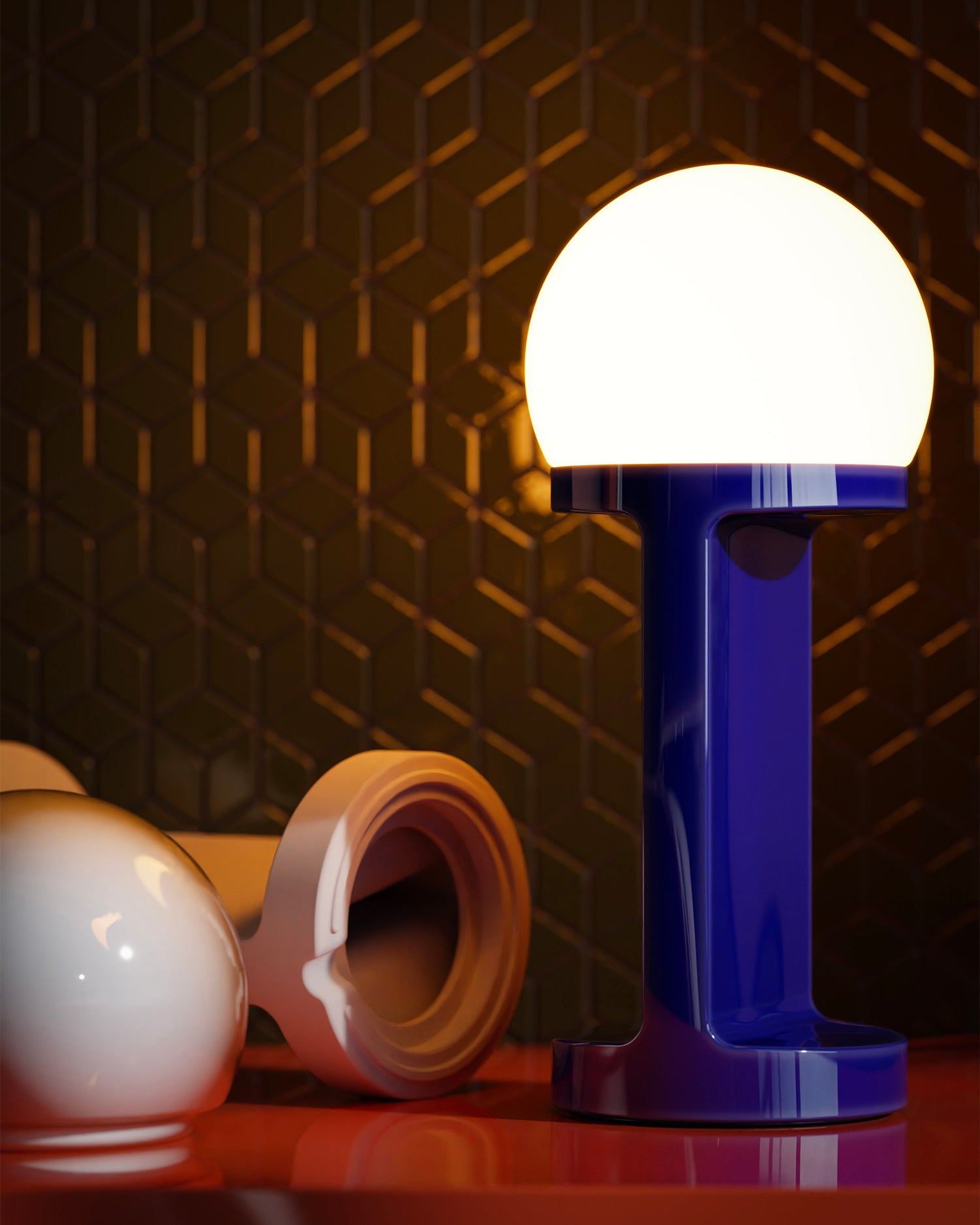 Lampada da tavolo in ceramica Habea