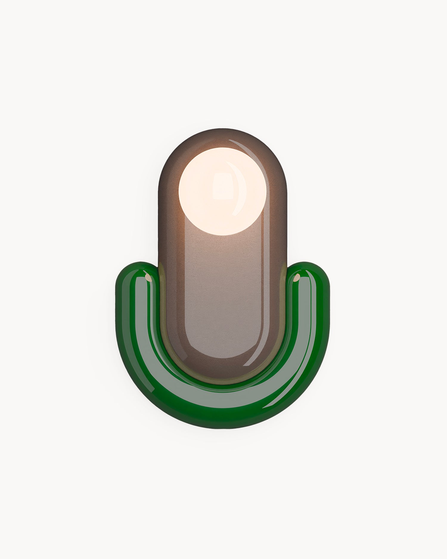 Lampada da parete in ceramica Ecleir