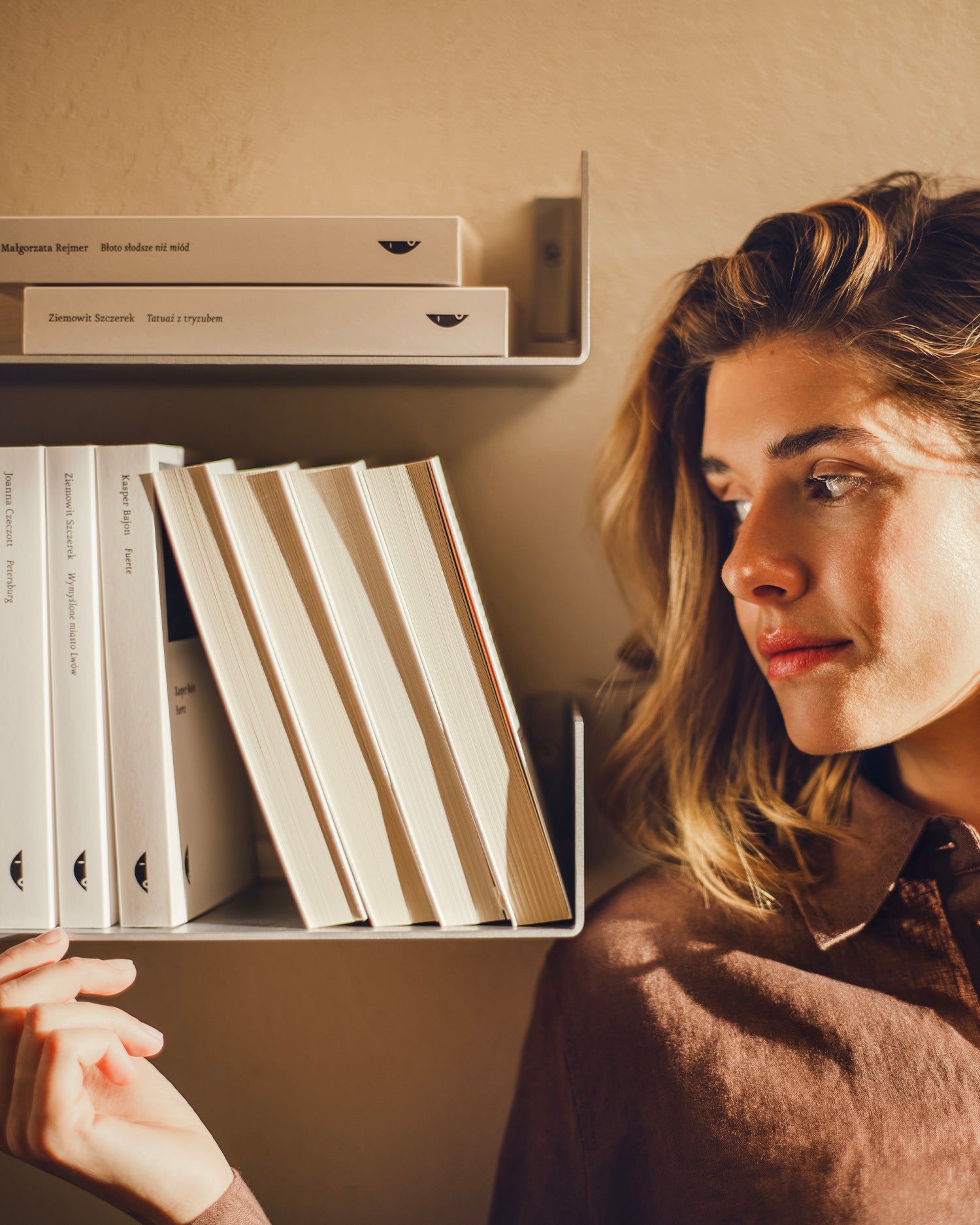 Mensola a U in alluminio Raww