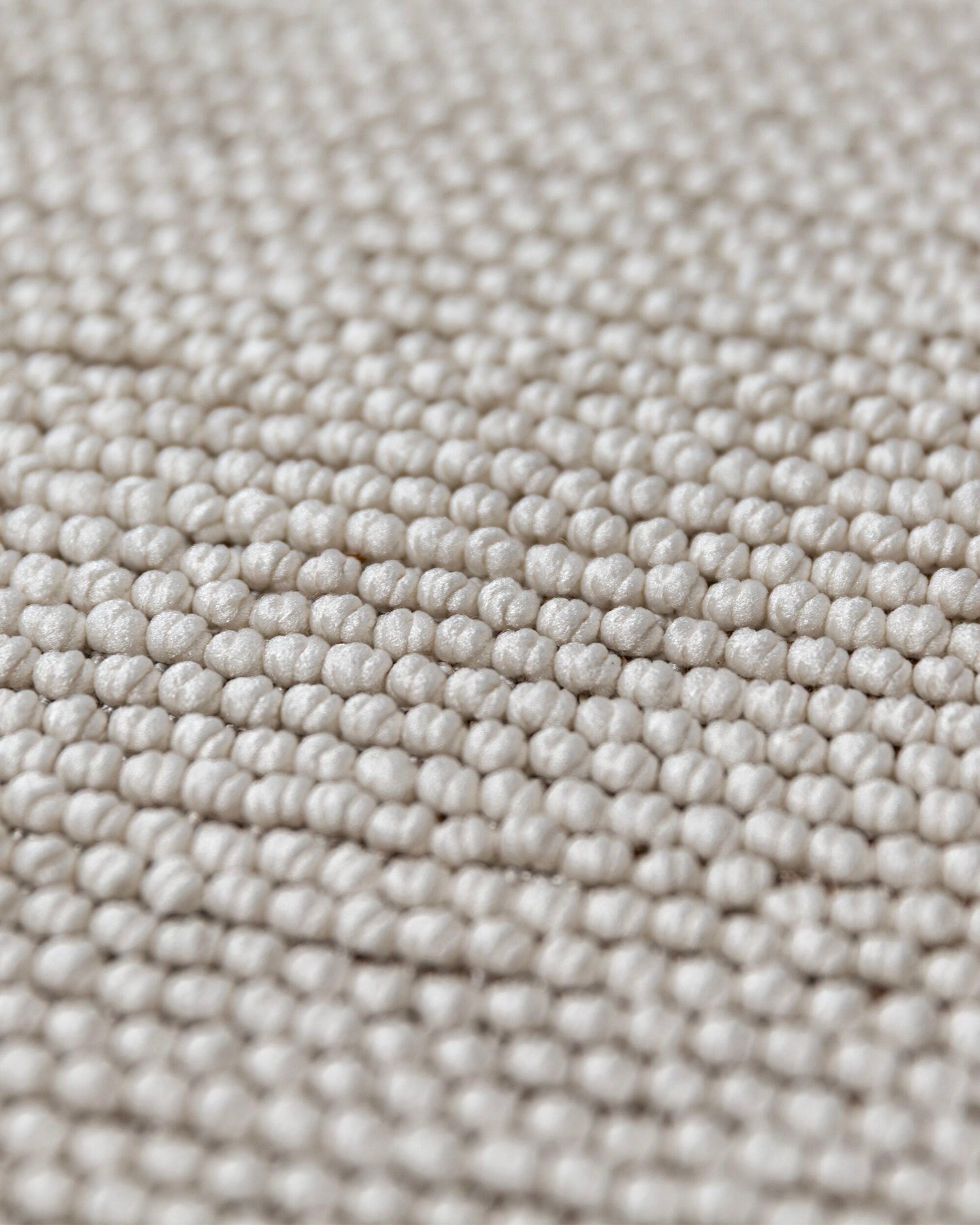 Runner lavabile effetto bouclè Linear