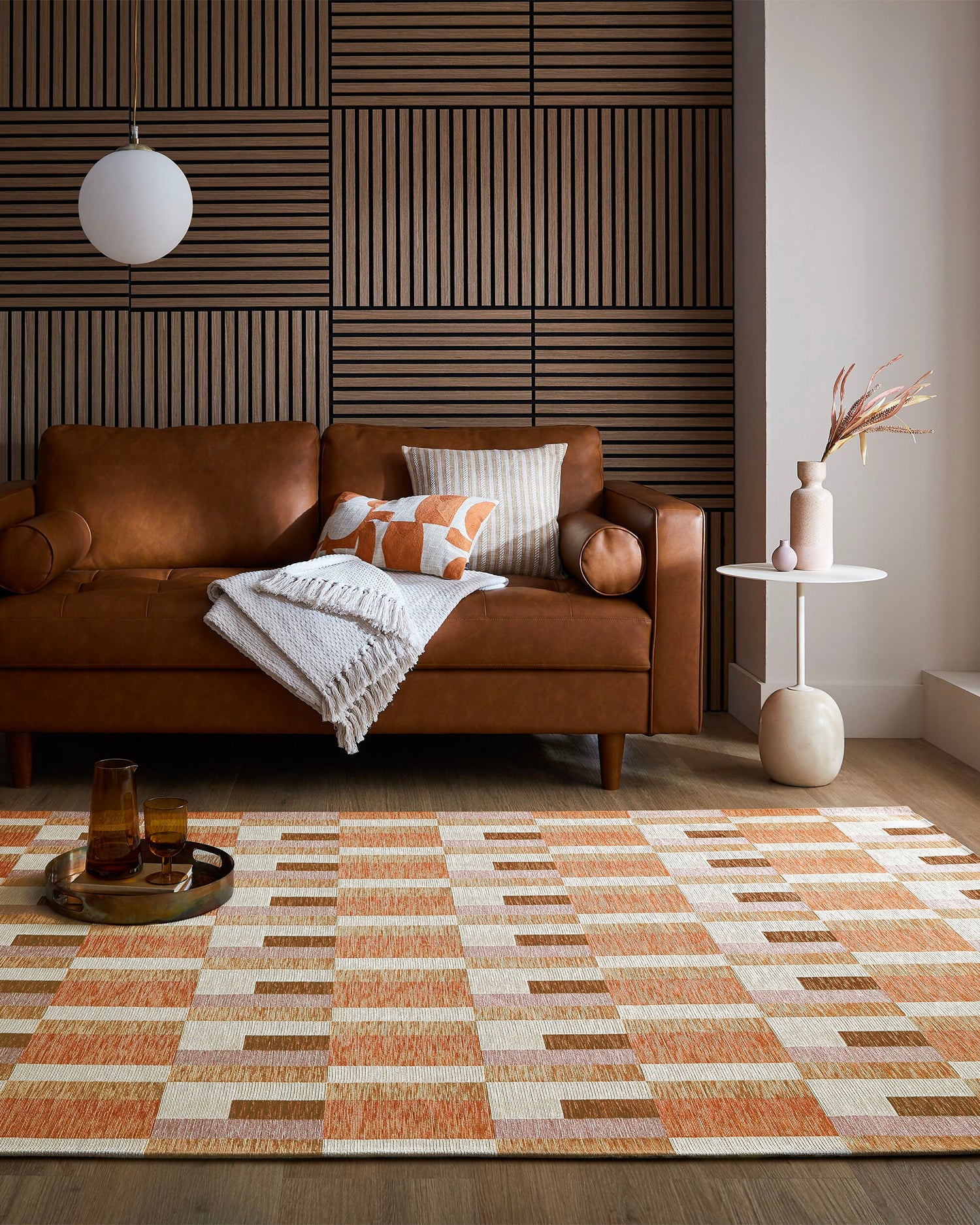 Tappeto geometrico Riley Block