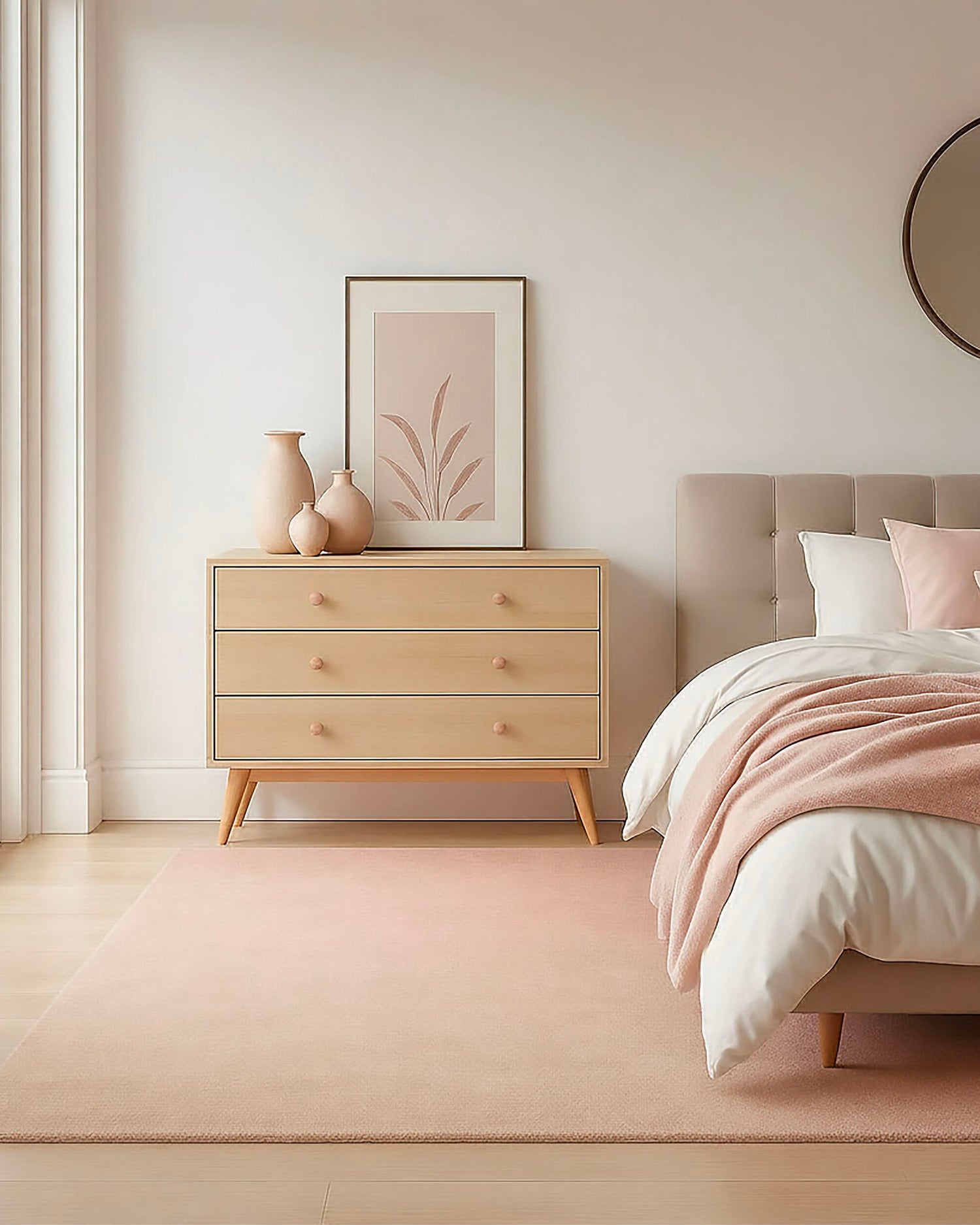 Tappeto fatto a mano in lana Darwyn